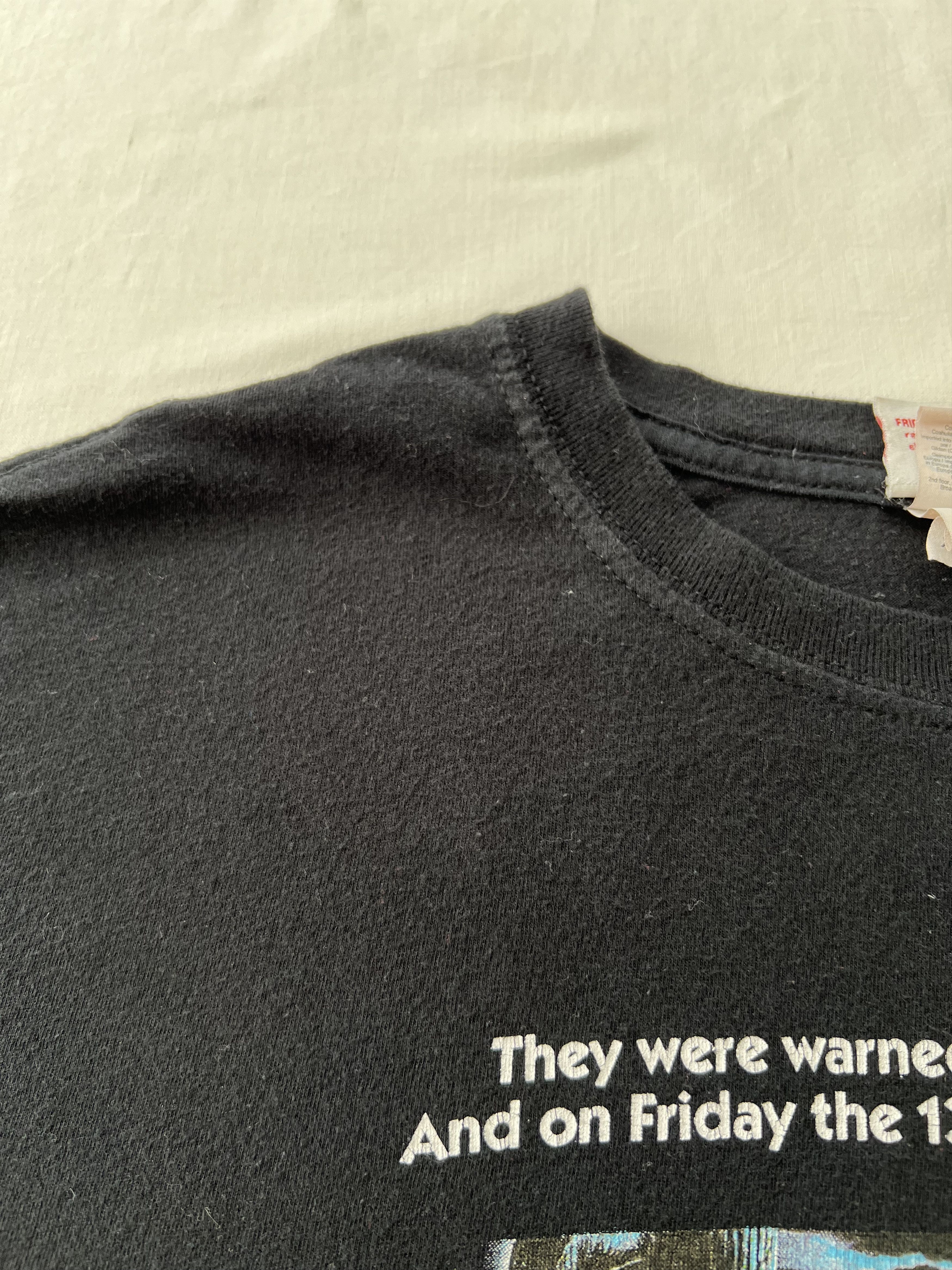 Expert Horror Vintage 2019 Friday the 13th Horror Movie Black T-shirt Size US XL / EU 56 / 4 - 8 Thumbnail