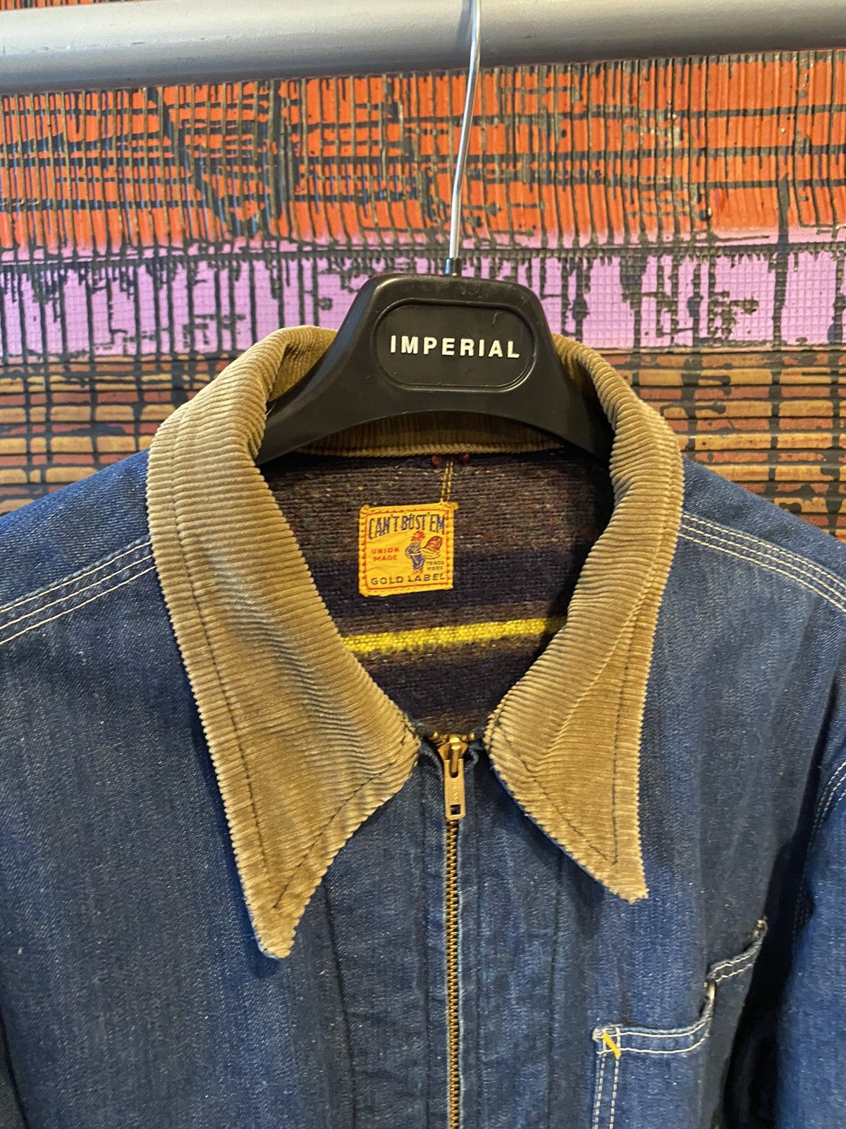 Lee ❗️SOLD❗️1940s 50s Can’t Bust’em Archive Jeans Jacket Denim Lee Size US M / EU 48-50 / 2 - 7 Thumbnail