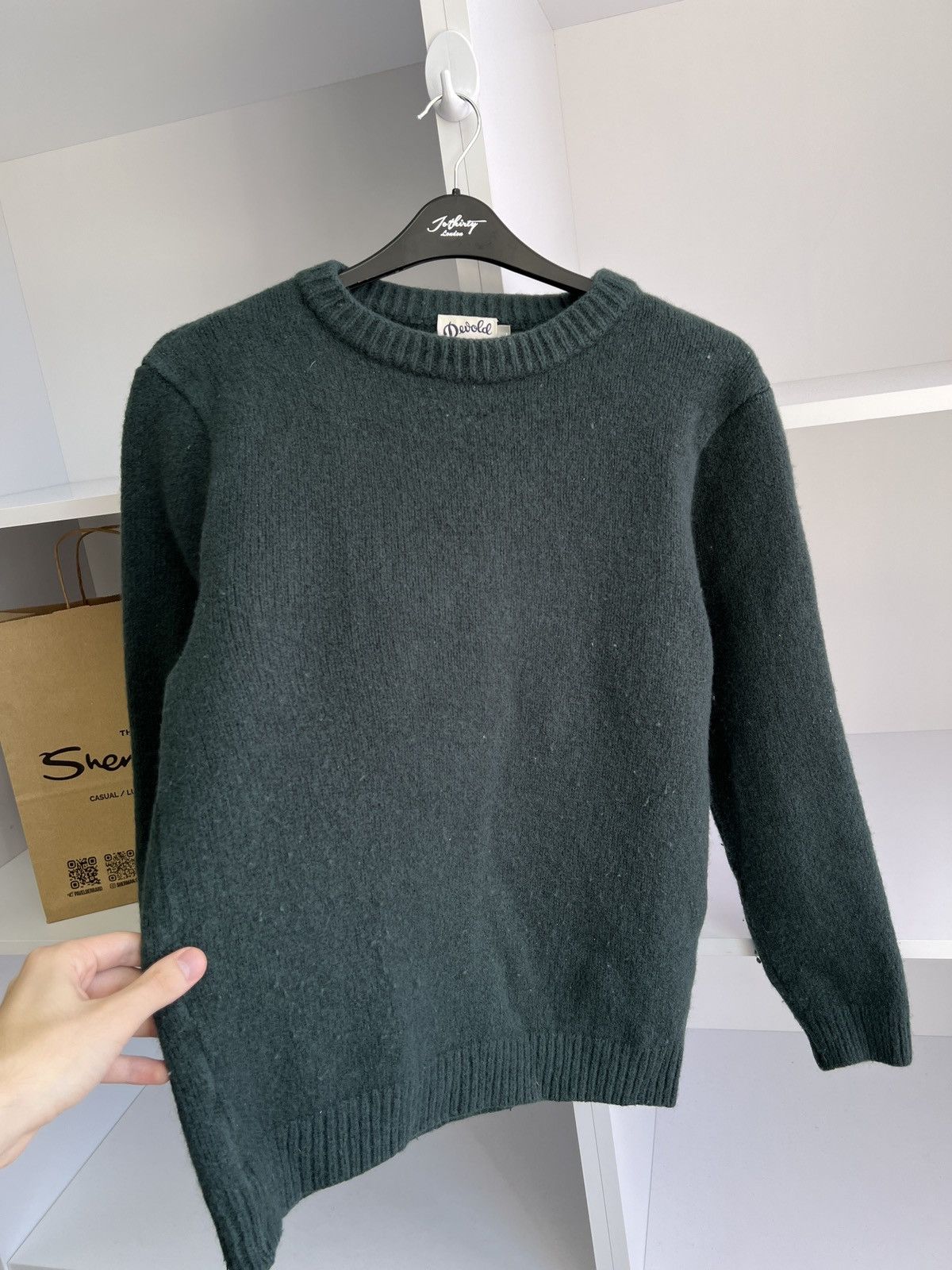 Vintage Vintage Devold Norway Green Sweater Size US S / EU 44-46 / 1 - 8 Thumbnail