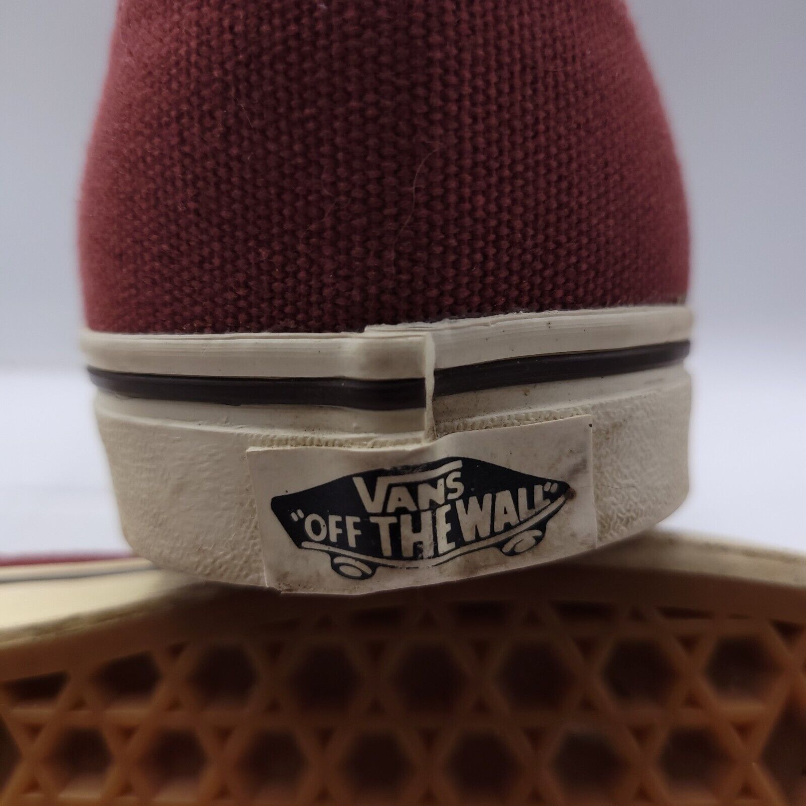Vans Vans Off the Wall Shoe Women Size 10.5 Mens 9 TB9C Red White Size US 10.5 / IT 40.5 - 8 Thumbnail