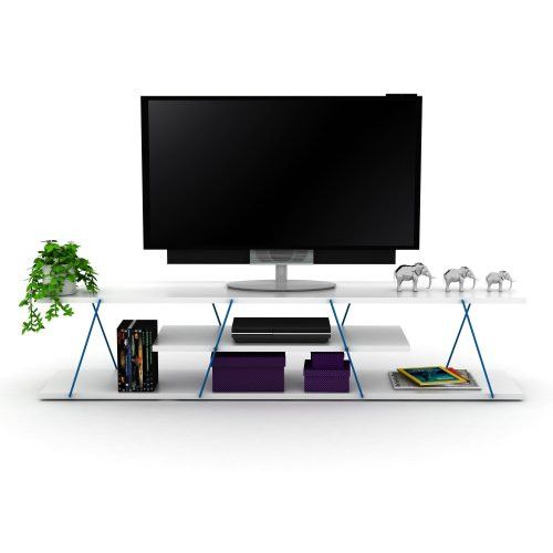 Designer × Homemade FurnisHome Store Tars Mid Century Modern Tv Stand 4 Shelves Size US L / EU 52-54 / 3 - 6 Thumbnail