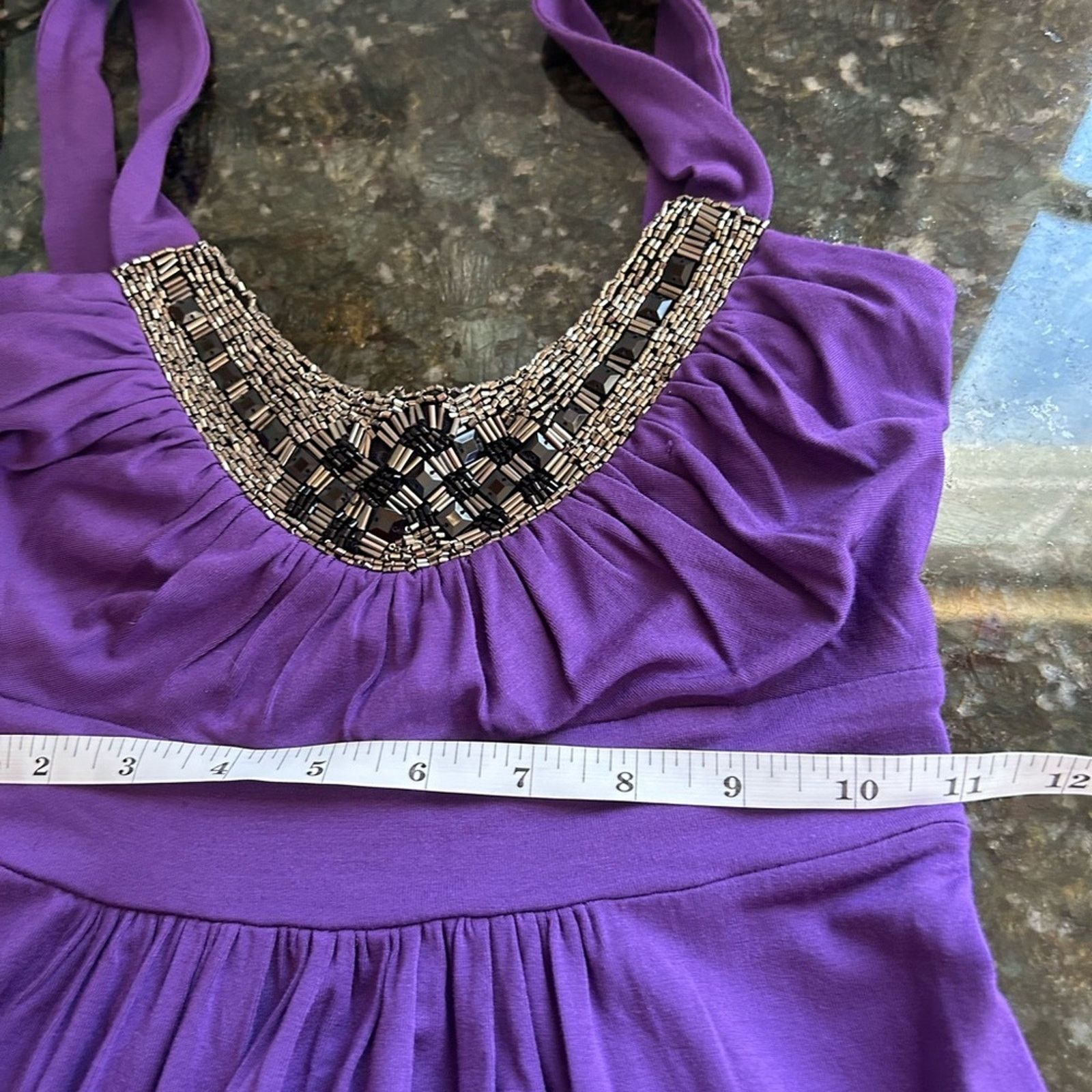 & Other Stories Tart Purple Maxi Dress Size S / US 4 / IT 40 - 10 Thumbnail