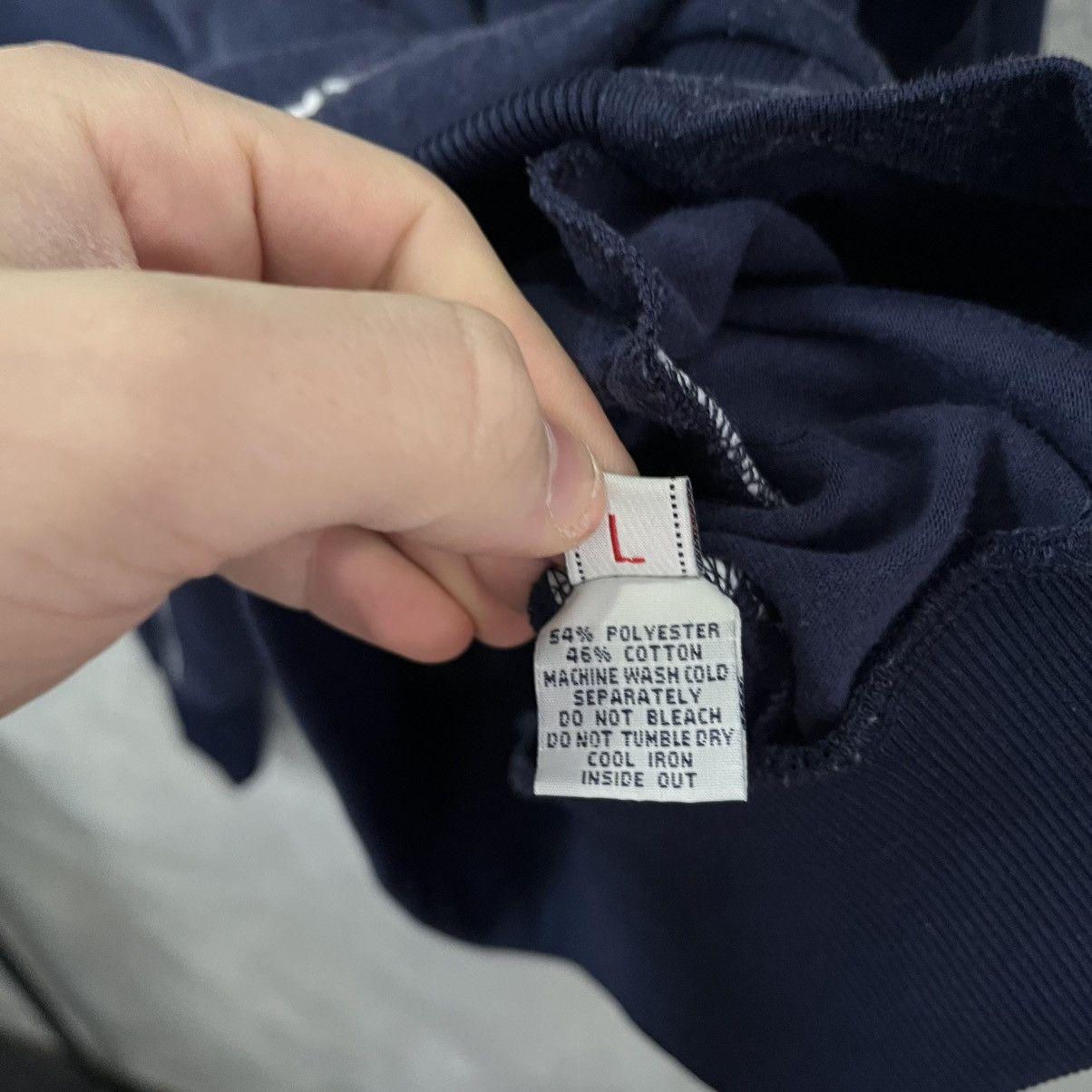 Evisu Men’s Evisu Wool Mock Turtleneck Full Zip Embroidered Sz: L Size US L / EU 52-54 / 3 - 15 Thumbnail