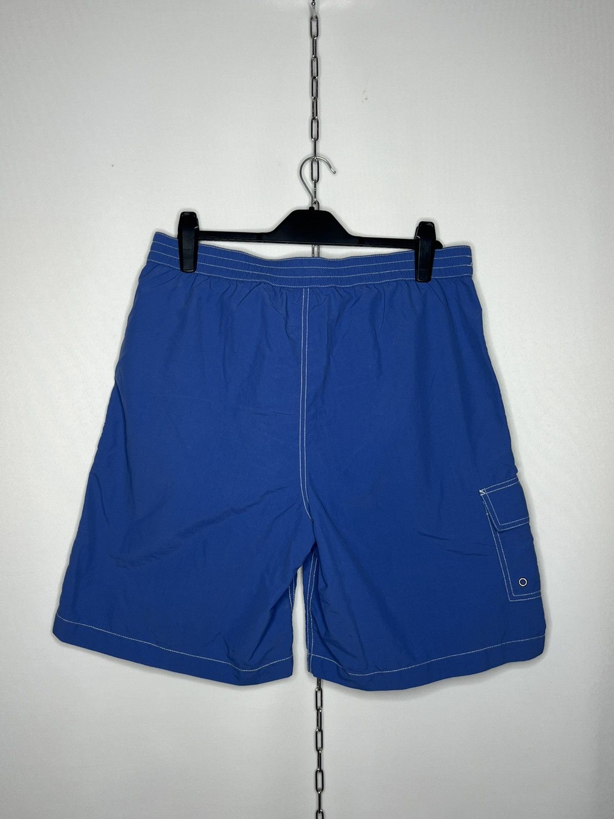 Polo Ralph Lauren Vintage Polo Ralph Lauren Swimwear Nylon Shorts Blue Size US 34 / EU 50 - 9 Thumbnail