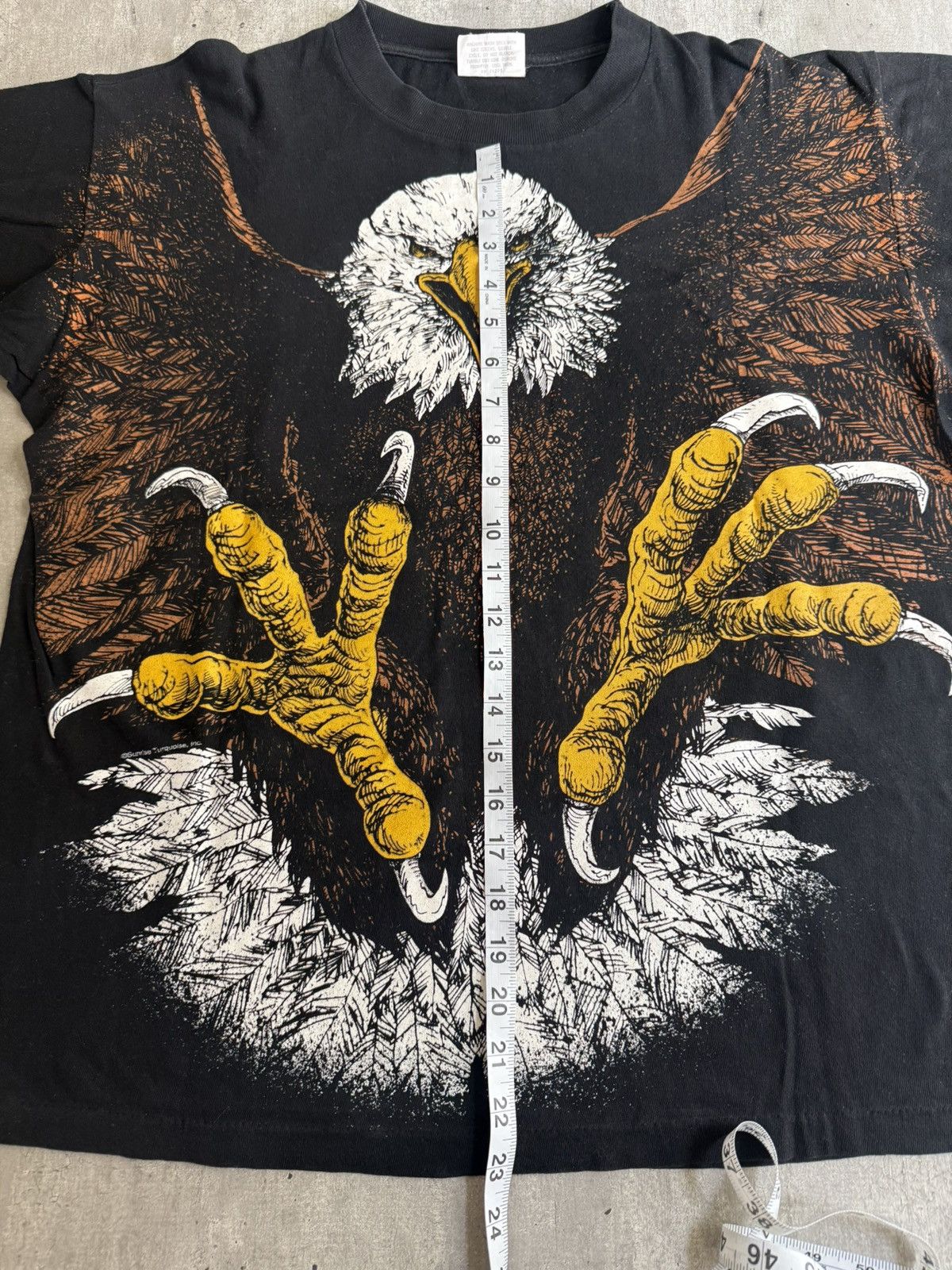 Band Tees × Vintage Vintage eagle tee Size US M / EU 48-50 / 2 - 3 Thumbnail