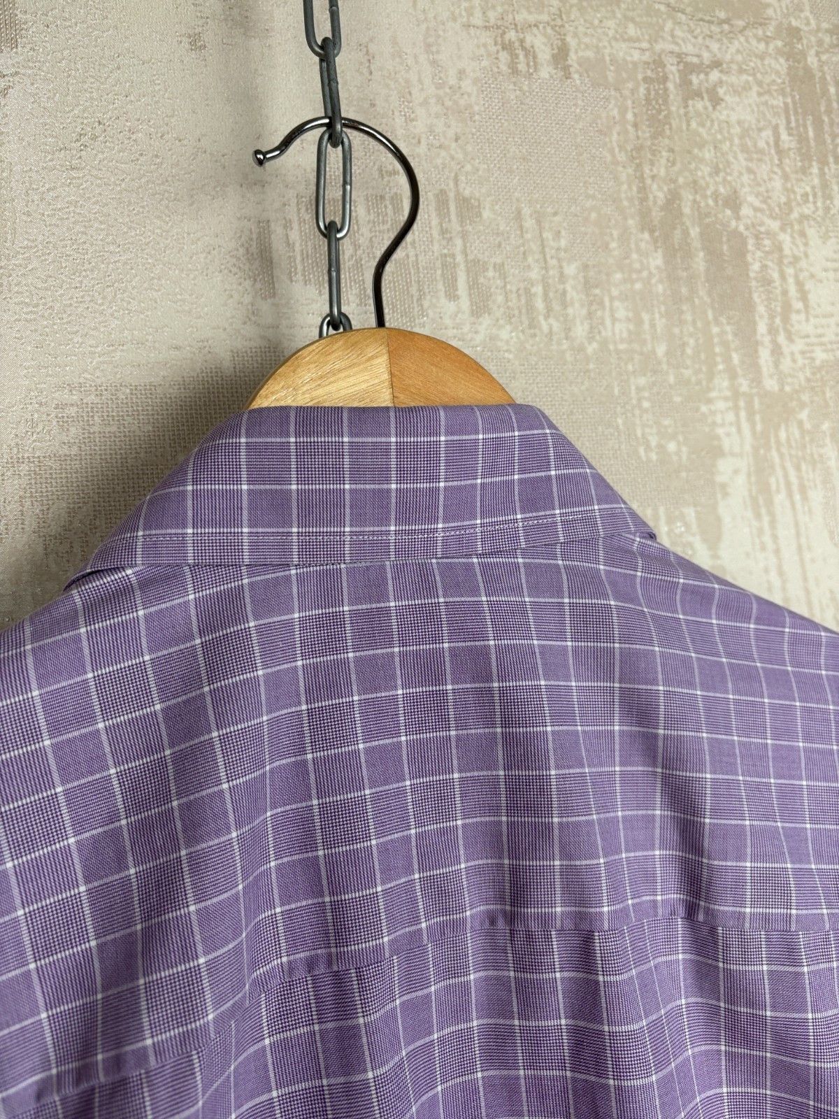Eton Eton York Check Long Sleeve Dress Shirt Size 39 15.5 Slim Size US M / EU 48-50 / 2 - 16 Thumbnail