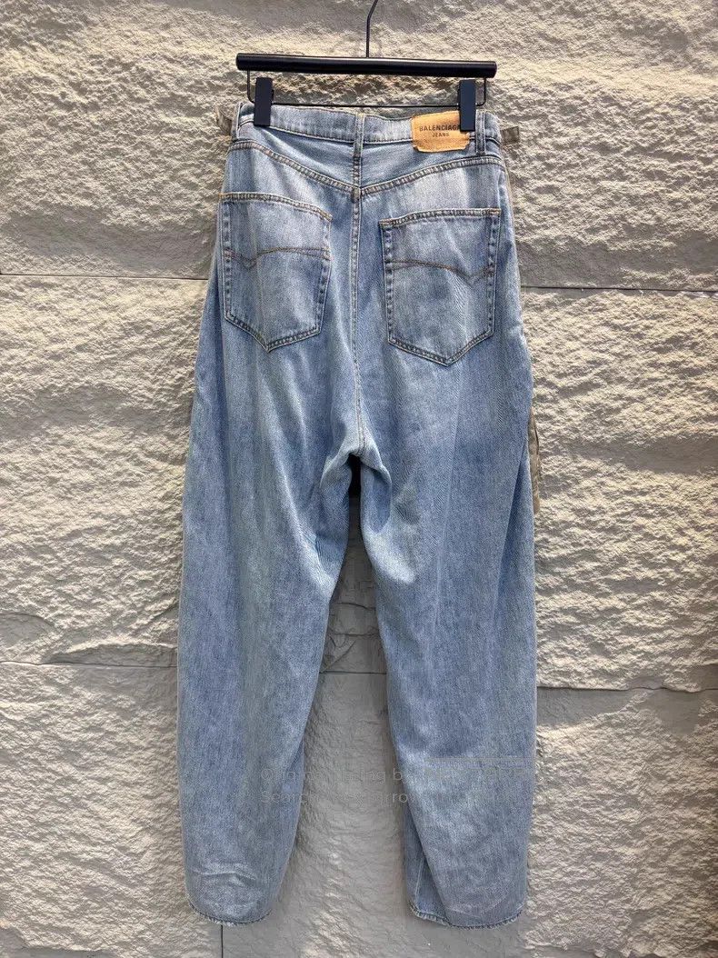Balenciaga Balenciaga size M Patchwork cargo denim pants Size US 29 - 3 Thumbnail