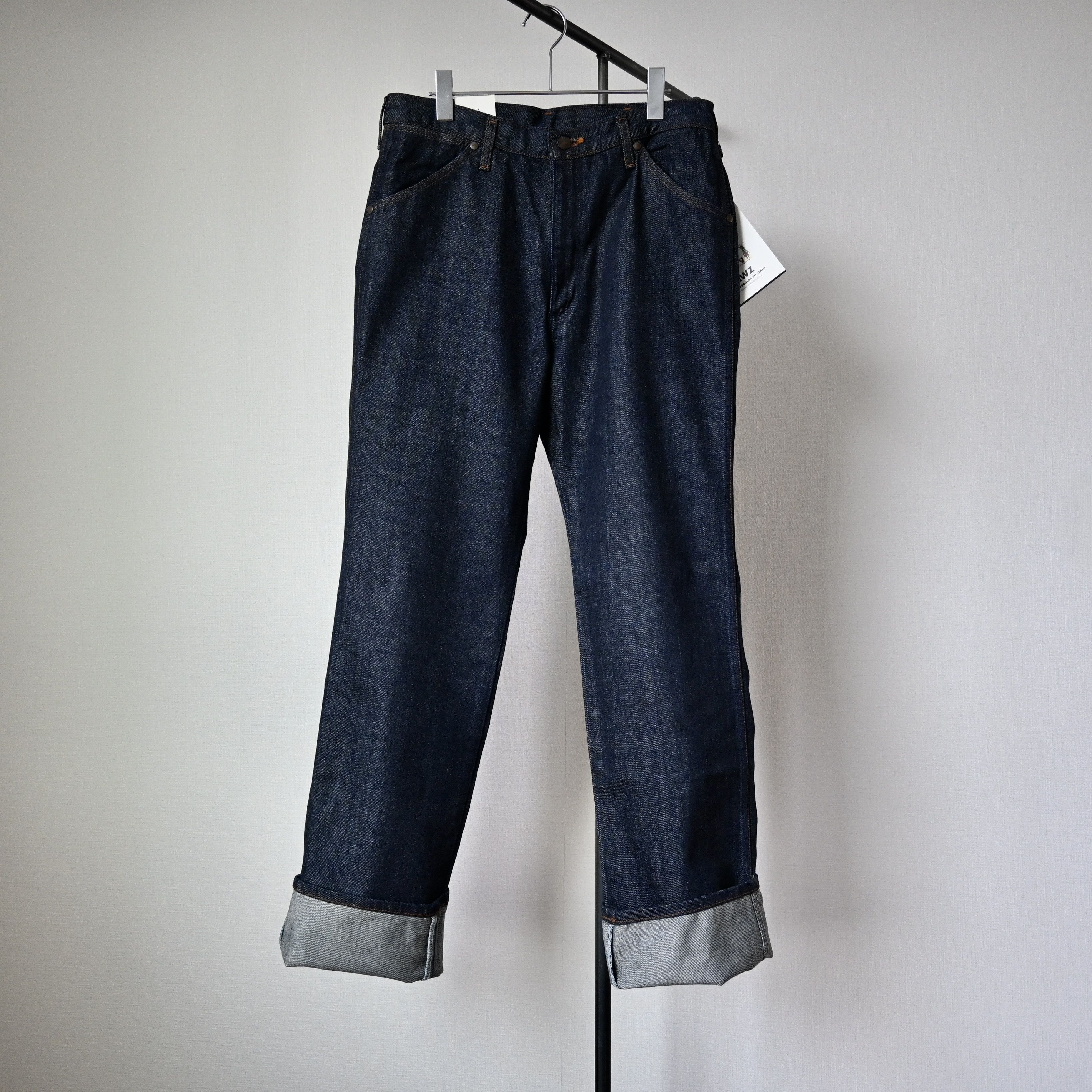 Japanese Brand DEADSTOCK 1990s Wrangler 11MWZ denim jeans made in Japan Size US 34 / EU 50 - 4 Thumbnail