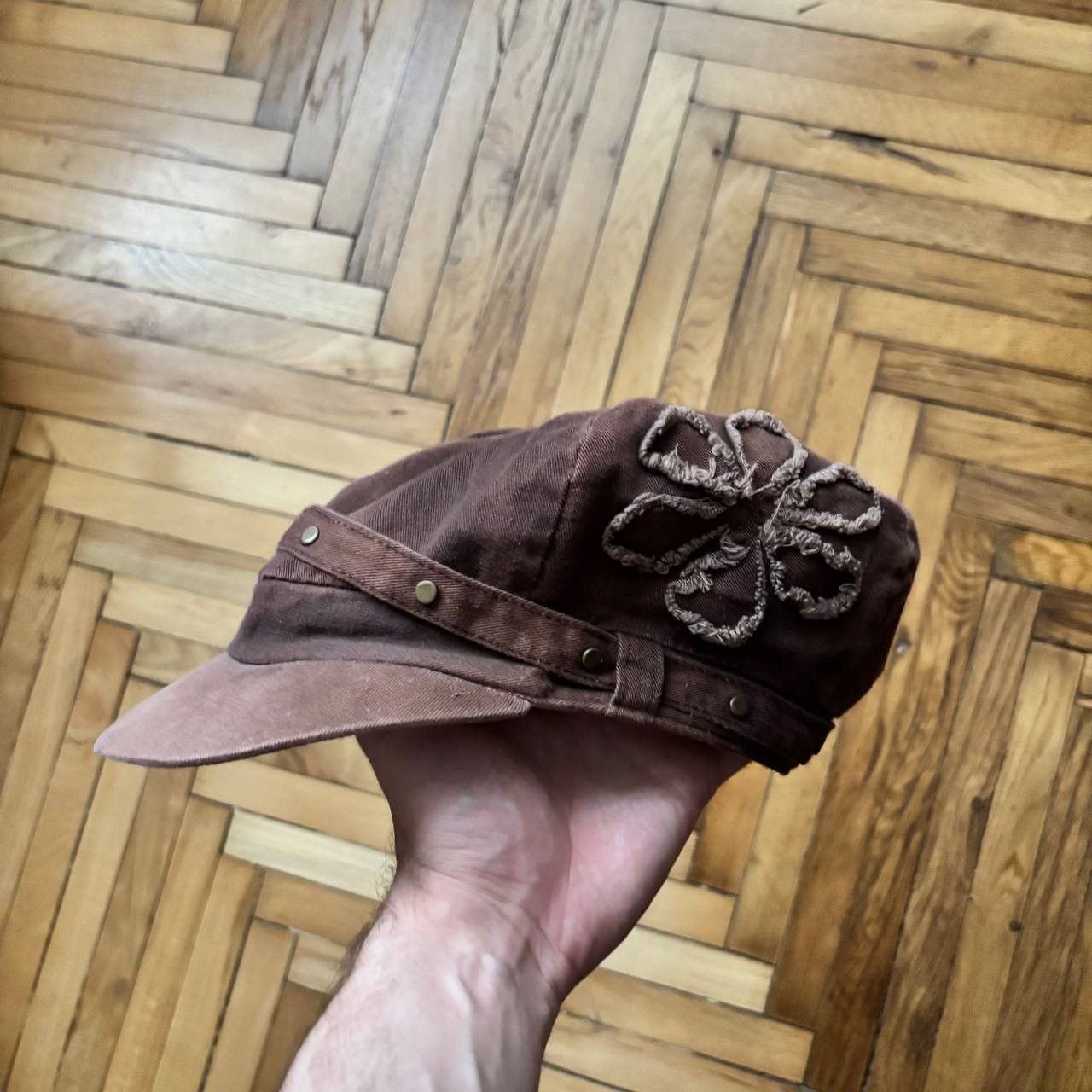 Beauty Beast Artisan Military Cap – Clover Embroidery Kapital Style Size ONE SIZE - 1 Thumbnail