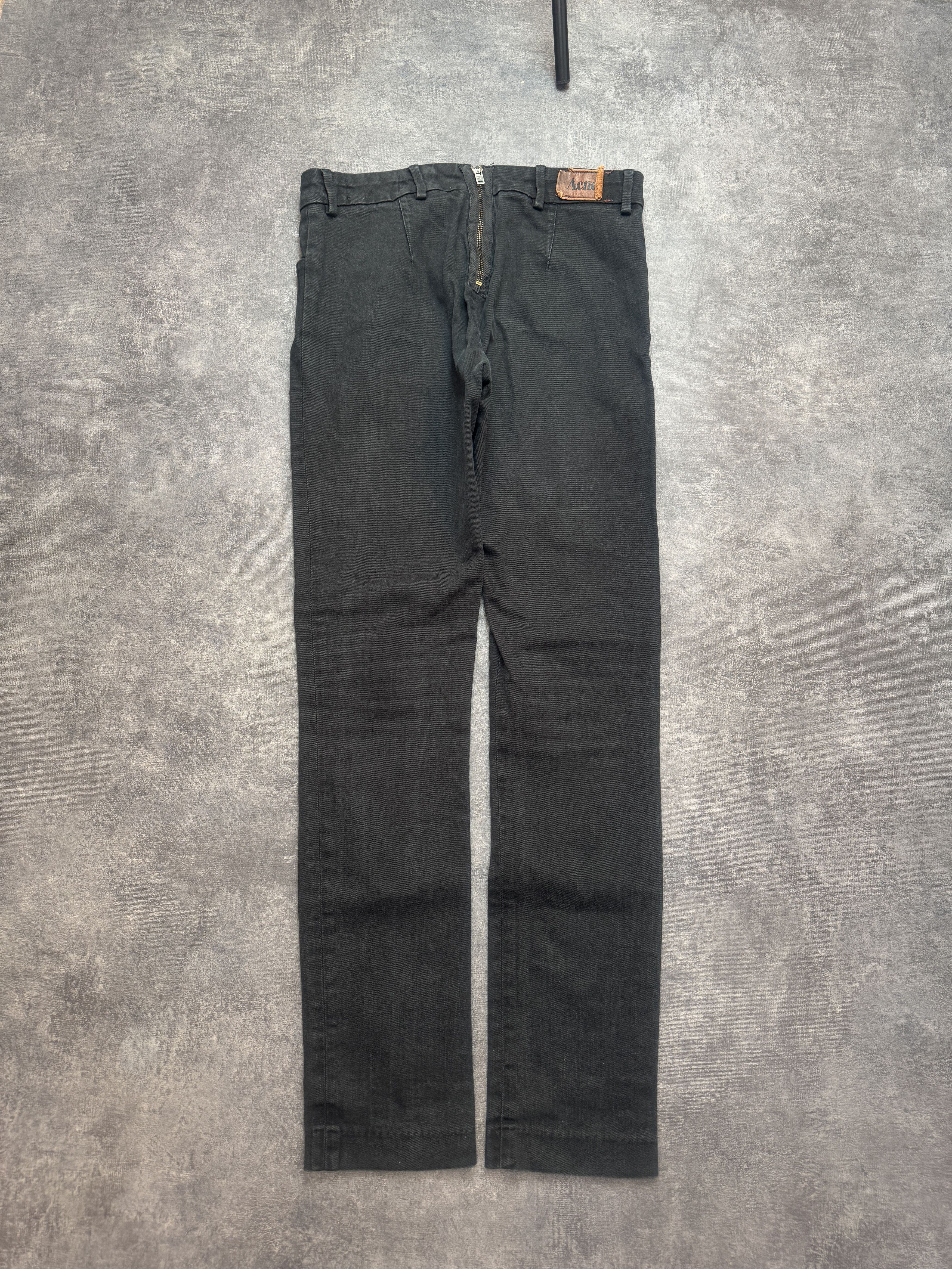 Acne Studios Acne Studios Rock Unisex Ysl type Wet Skinny Jeans Size US 26 / EU 42 - 2 Thumbnail