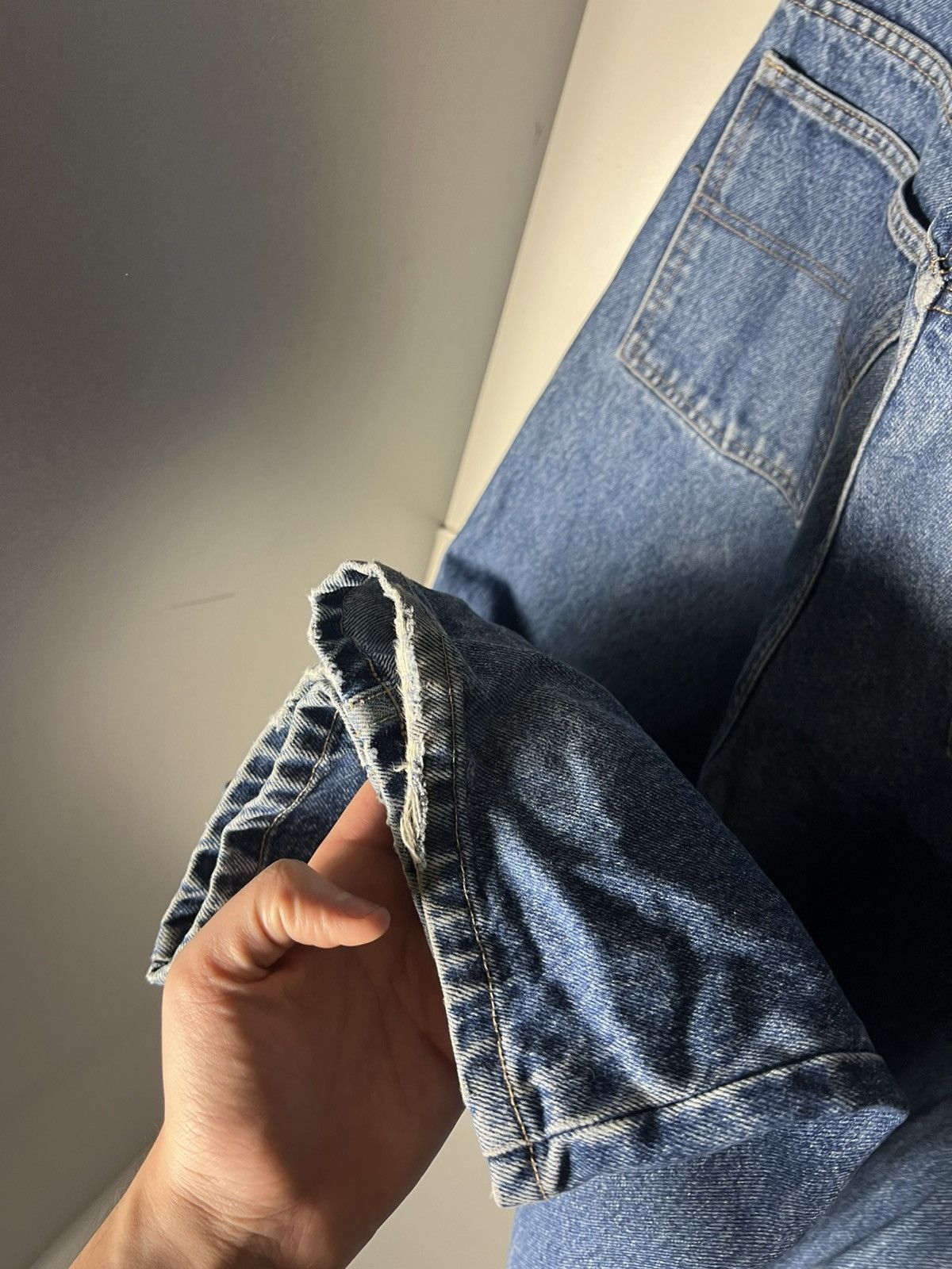 Saint Laurent Paris VINTAGE YVES SAINT LAURENT PARIS RETRO DENIM JEANS WEAR 90s Size US 38 / EU 54 - 23 Thumbnail