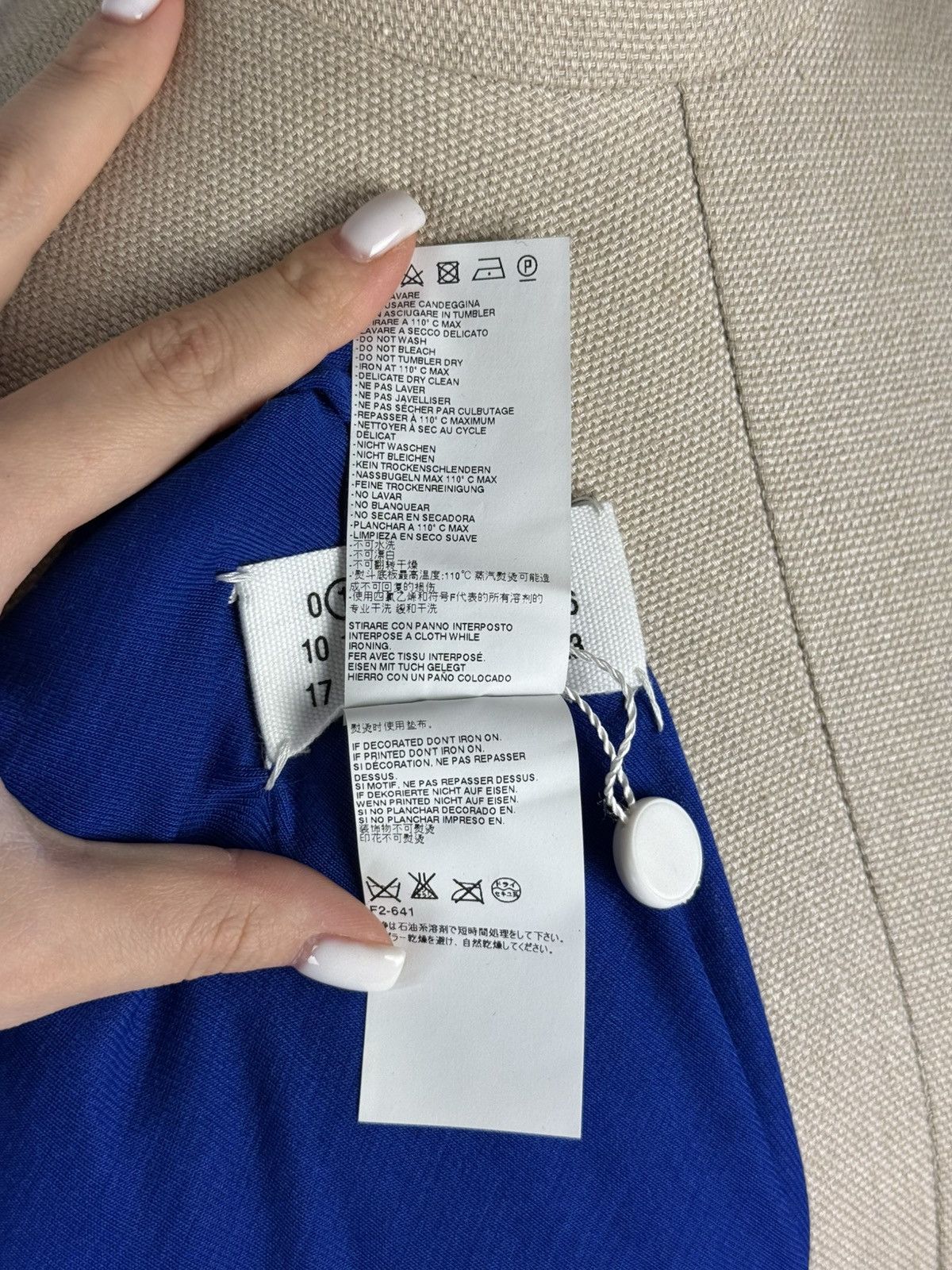 Maison Margiela BNWT! Maison Margiela Wool / Silk Assymetrical Sweater Dress Size S / US 4 / IT 40 - 21 Thumbnail