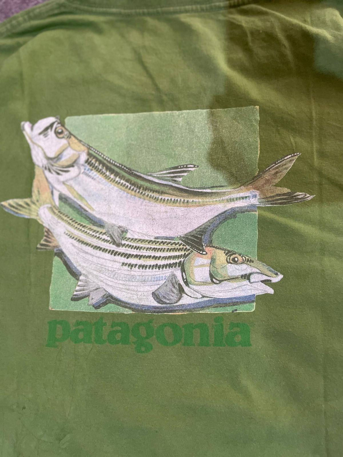 Patagonia Patagonia Vintage Long Sleeve T-Shirt Large Size Fishing Size US XL / EU 56 / 4 - 4 Thumbnail