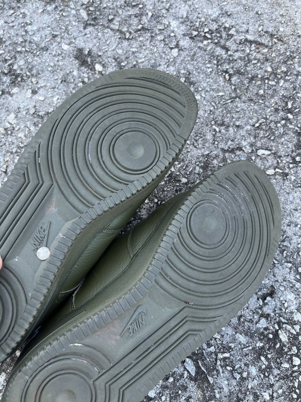 Nike Nike Air Force 1 07 LV8 Utility Olive Canvas Size US 13 / EU 46 - 21 Thumbnail