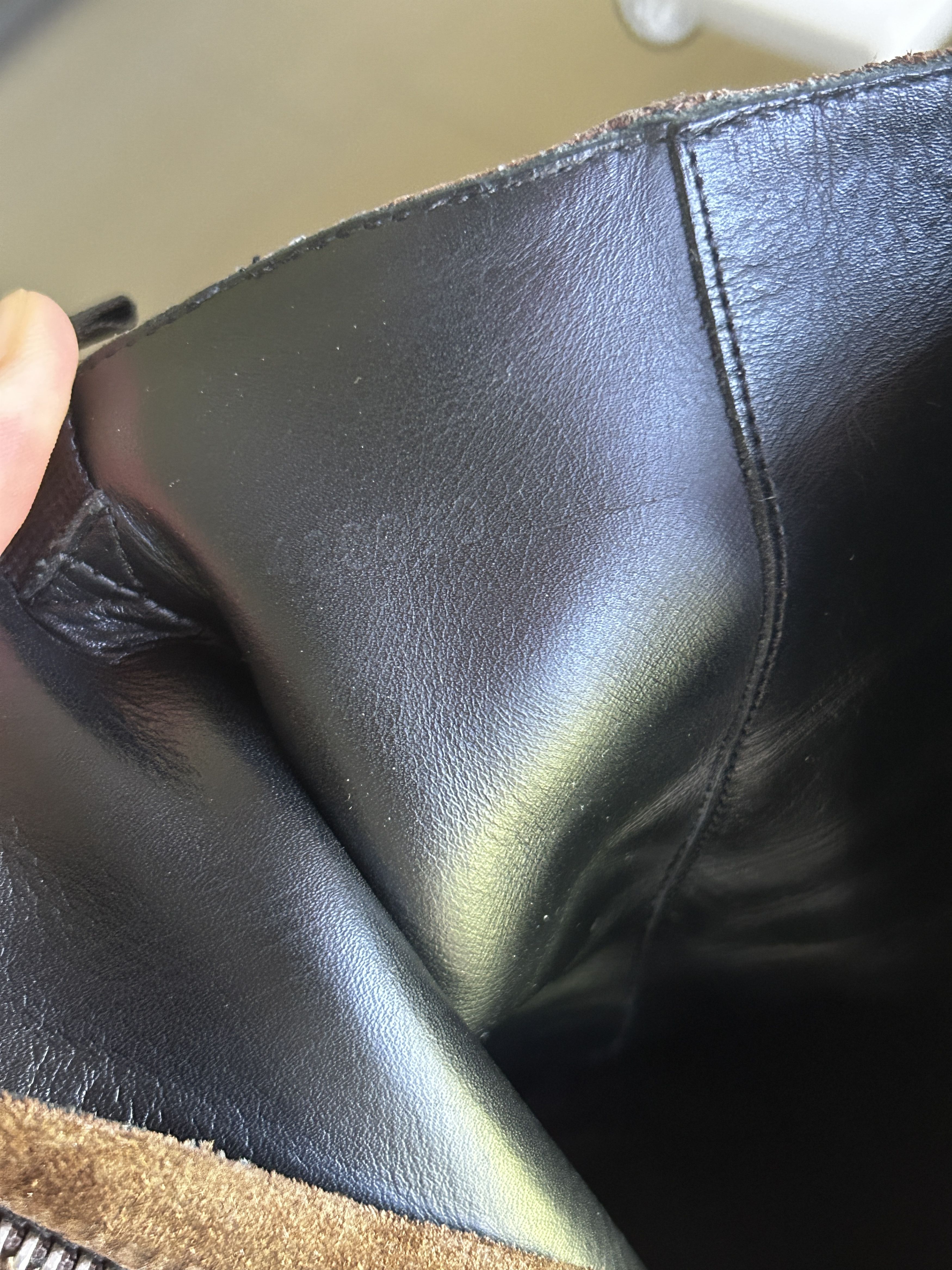 Saint Laurent Paris *SOLD* Saint Laurent Wyatt Harness 40 in Dark Brown Suede Size US 11 / EU 44 - 14 Thumbnail