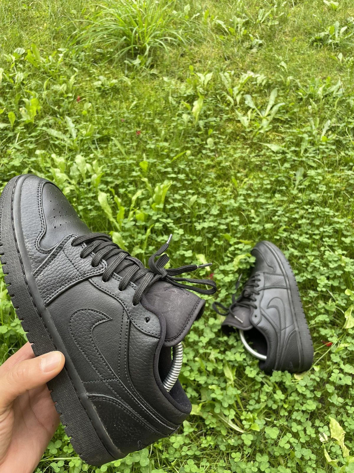 Jordan Brand Air Jordan 1 high all black | Grailed