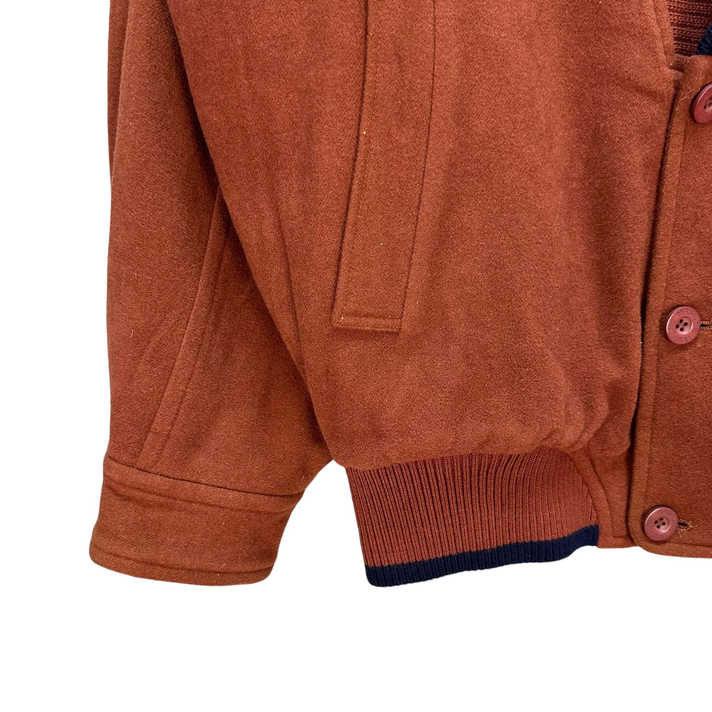 Japanese Brand Vintage 90’s PIA SPORT Wool Casual Cardigan Jacket #A68-1631 Size US L / EU 52-54 / 3 - 5 Thumbnail