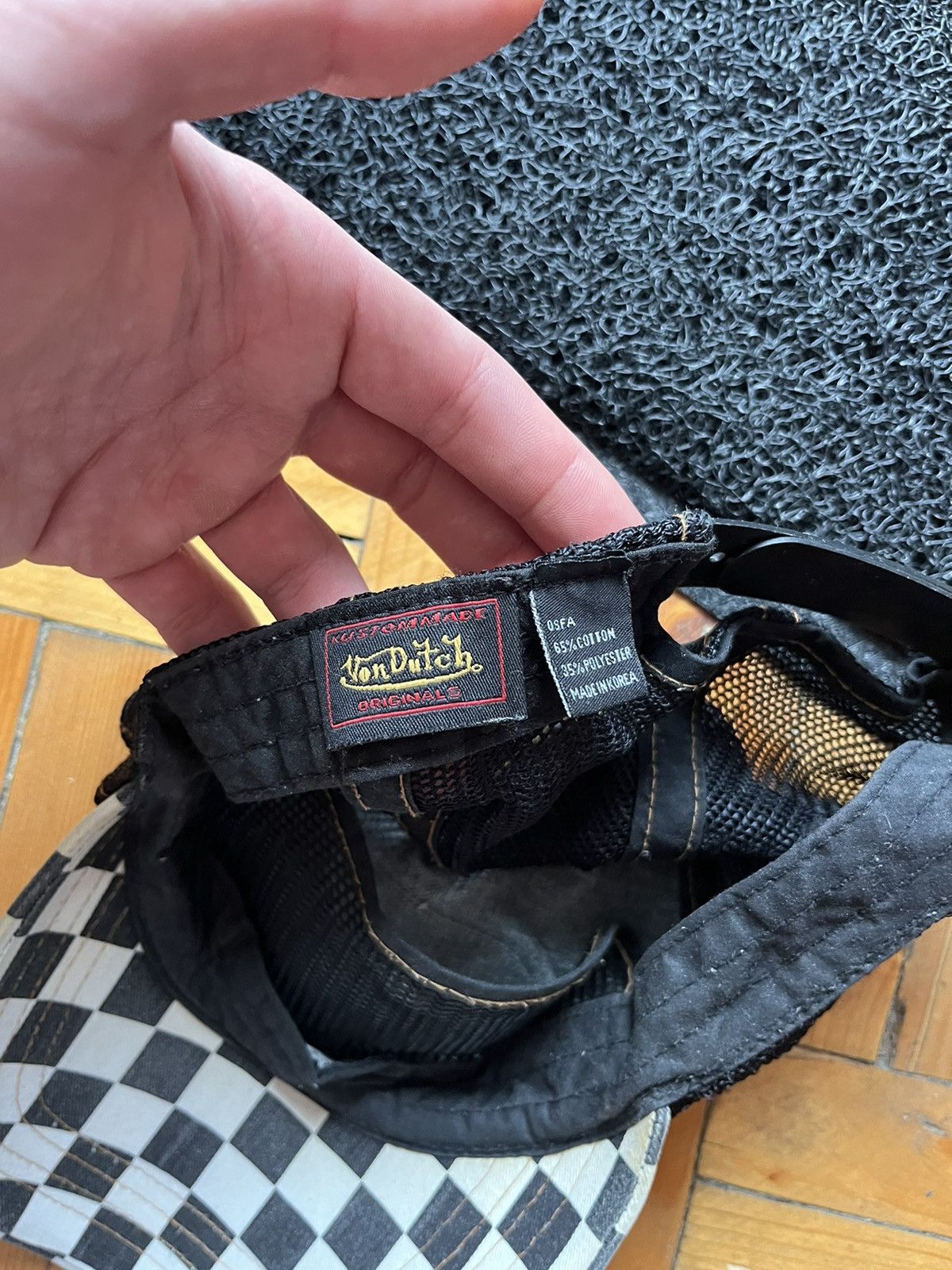 Vintage × Von Dutch Vintage Von Dutch Streetwear Avant Garde Cap Size ONE SIZE - 4 Thumbnail