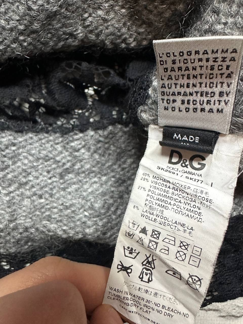 Dolce & Gabbana × Vintage D&G Dolce Gabbana Sweater Womens Rare 46 Cardigan Size L / US 10 / IT 46 - 9 Thumbnail