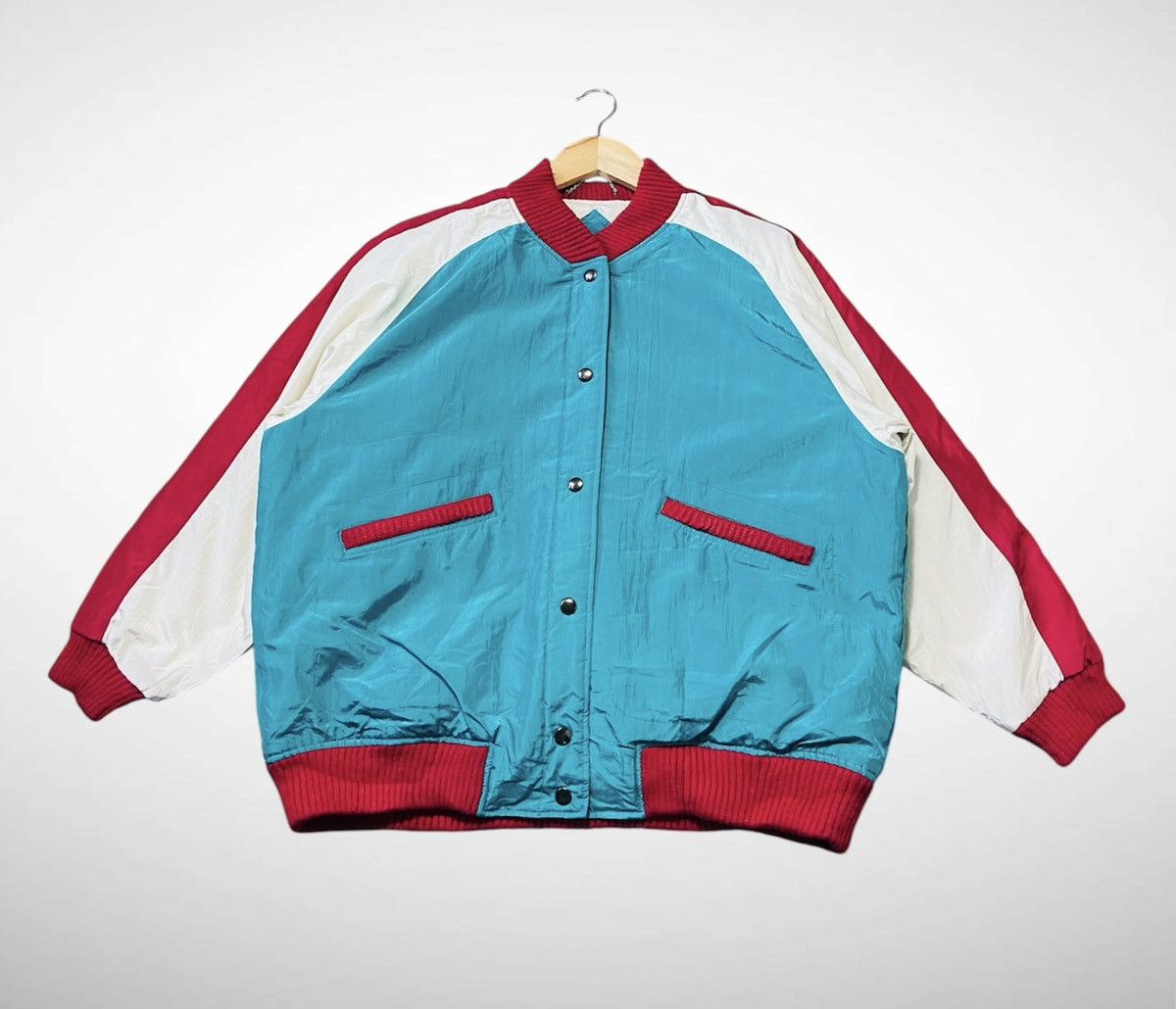 Japanese Brand Grace Lunaire Bomber Varsity Jacket Size US XL / EU 56 / 4 - 3 Thumbnail