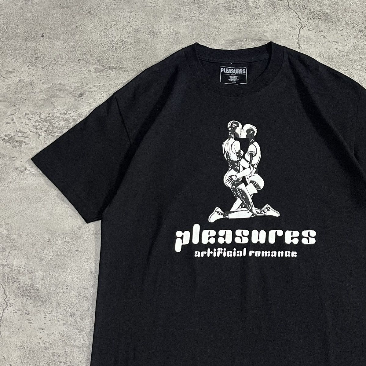 Pleasures Pleasures Artificial Romance SS Tee - Black Size US L / EU 52-54 / 3 - 3 Thumbnail