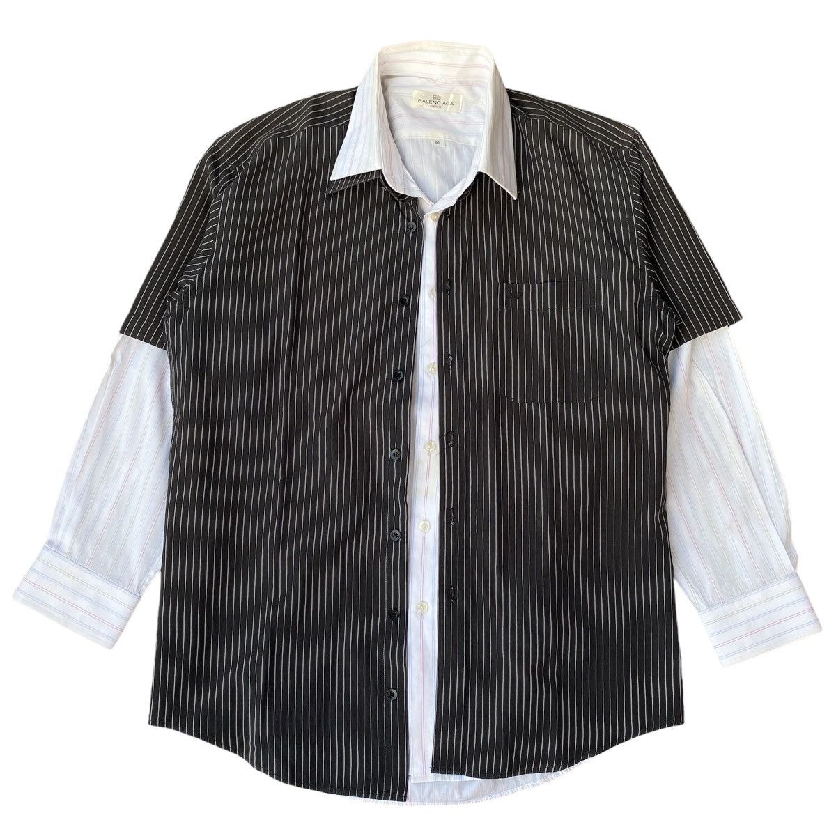 Balenciaga 2 in 1 shirt hotsell