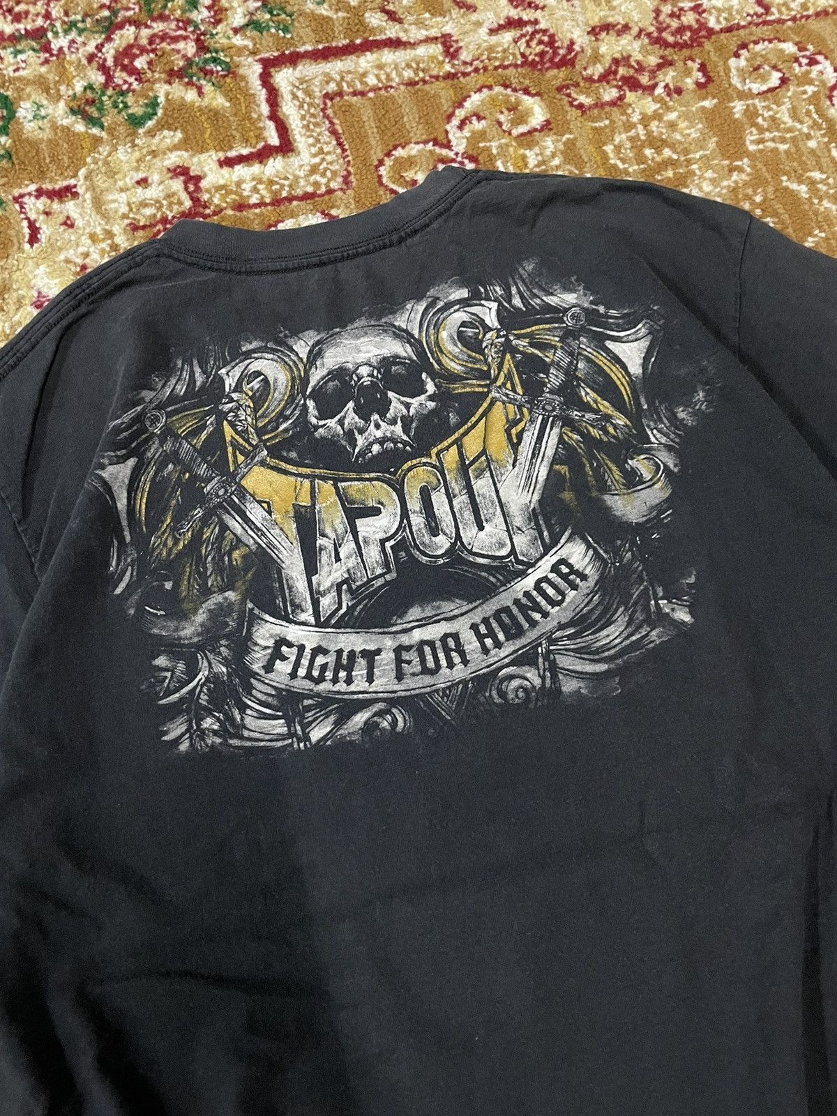 Tapout Vintage Y2k Tapout Grunge Emo Skull Size US L / EU 52-54 / 3 - 7 Thumbnail