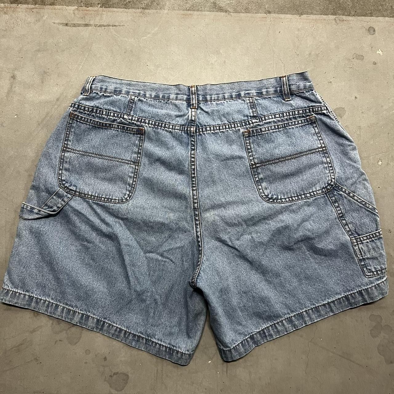 Japanese Brand × Vintage Vintage Y2K/2000s Carpenter Denim Shorts Jorts! Size US 38 / EU 54 - 2 Thumbnail