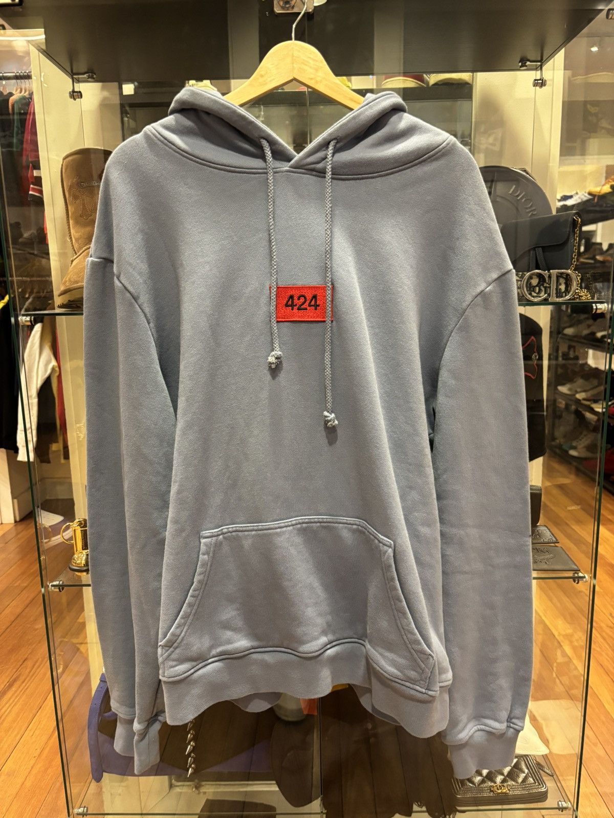 424 424 Box Logo Hoodie Size US XL / EU 56 / 4 - 1 Thumbnail