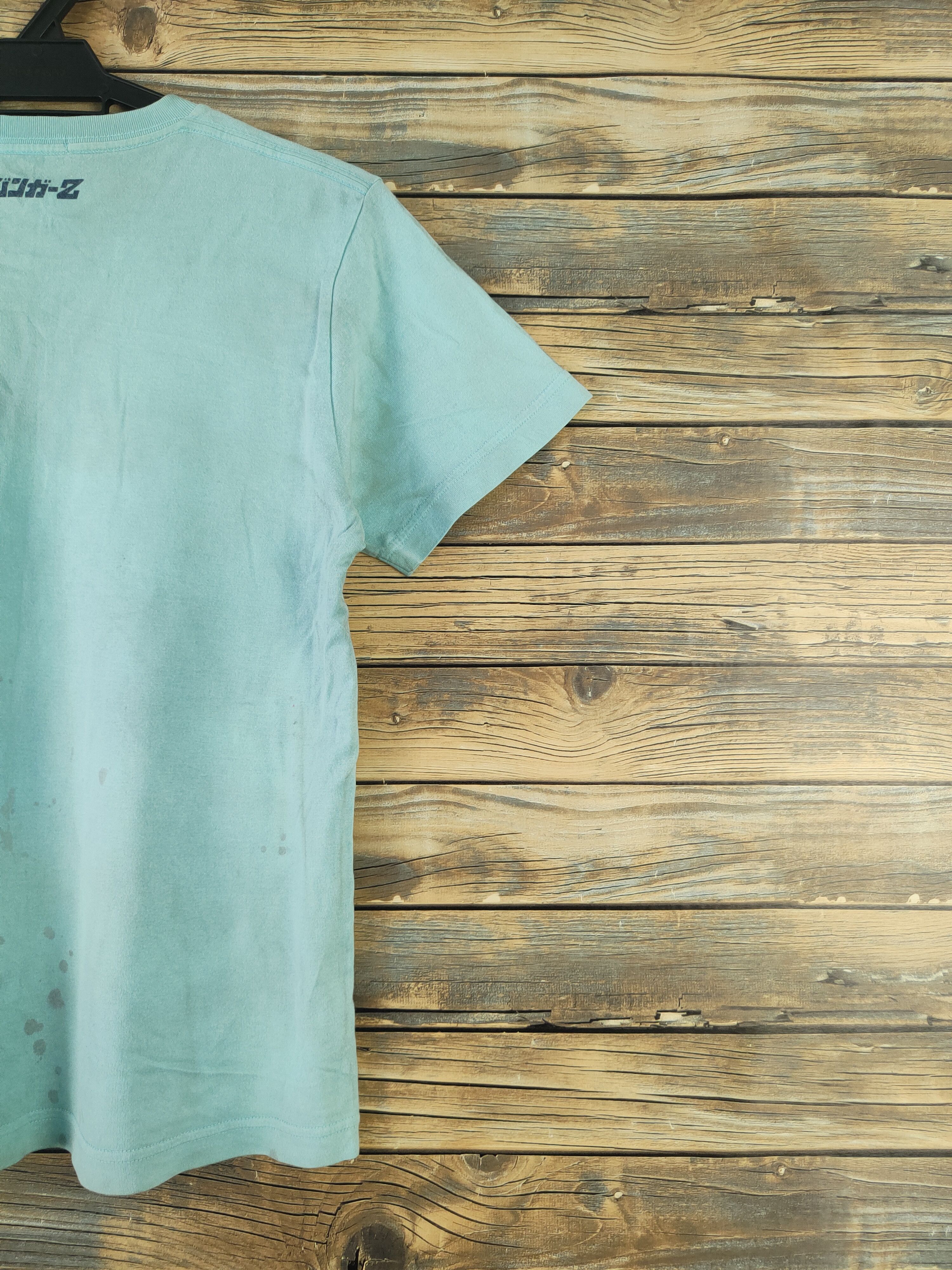 Anime DL Uniqlo anime japan Turquoise Short Sleeve T-shirt #2049 Size US S / EU 44-46 / 1 - 10 Thumbnail