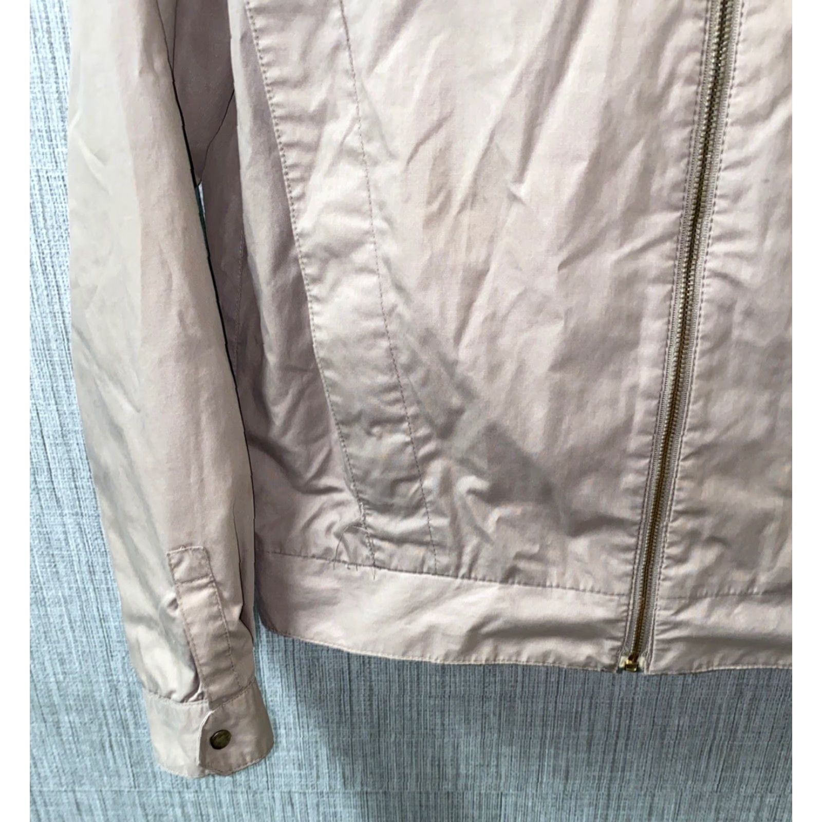 Members Only VINTAGE Members Only Mens Beige Full Zip Jacket Size 42 Size US XS / EU 42 / 0 - 4 Thumbnail