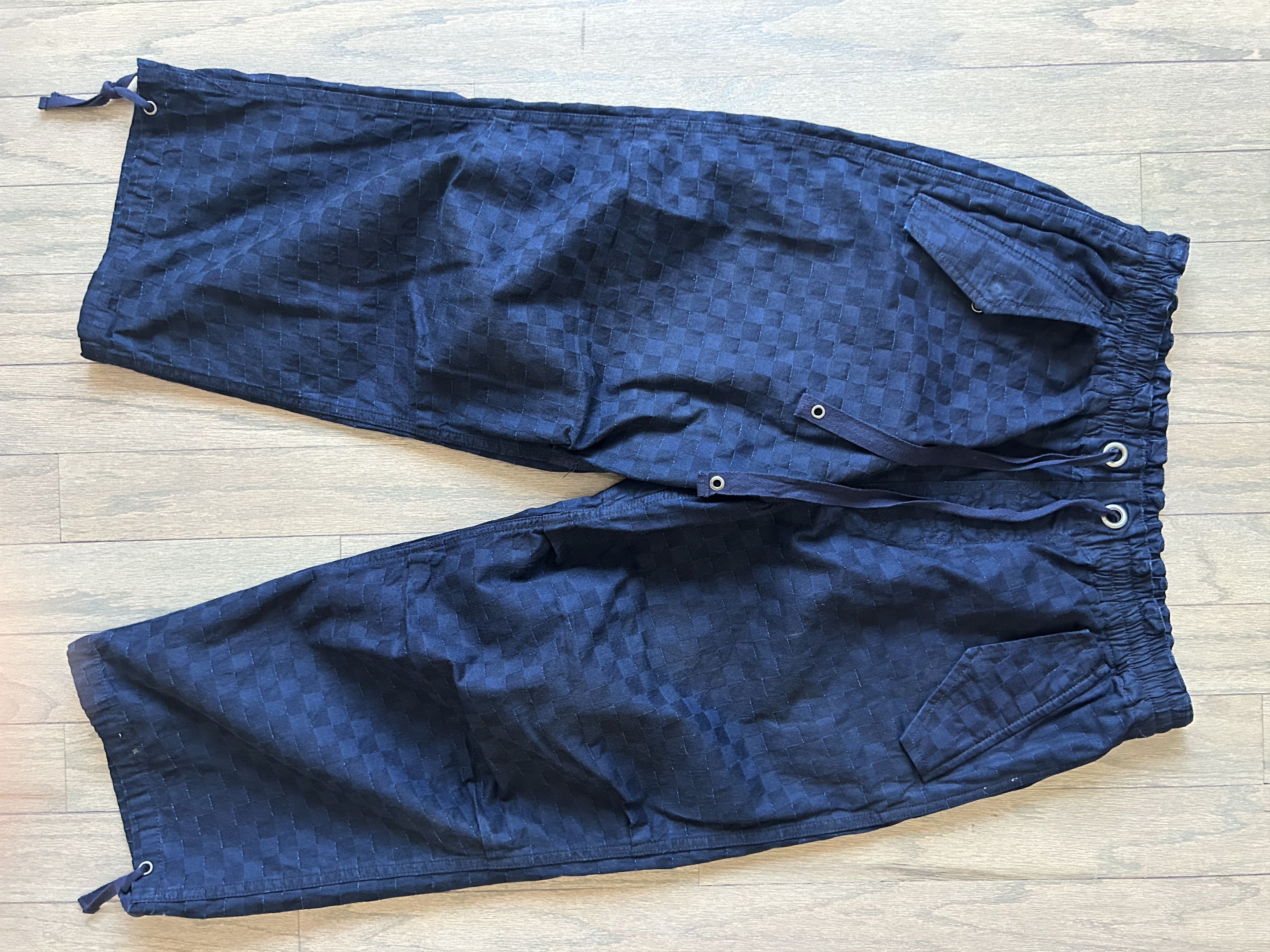 YMC YMC (You Must Create) Checkerboard Drawstring Pants Size US 34 / EU 50 - 1 Thumbnail