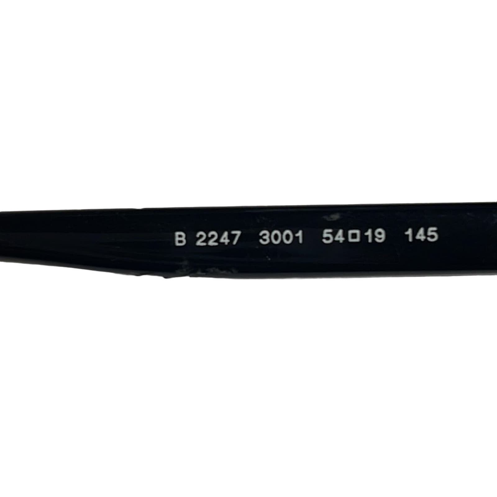 Burberry BURBERRY Unisex Black B 2247 3001 Eyewear Frames Size ONE SIZE - 6 Thumbnail
