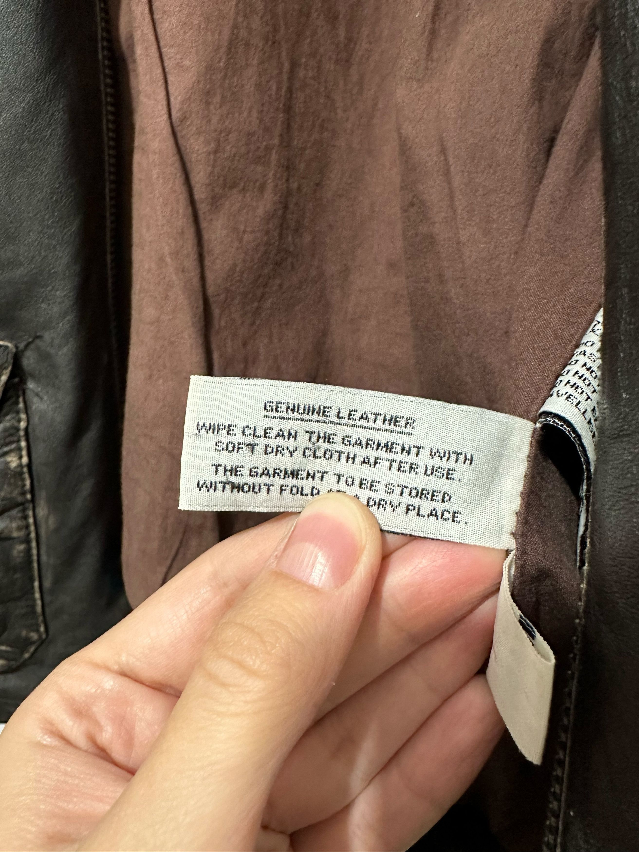 Allsaints × Superdry Superdry Brad Brown Leather Jacket Size US L / EU 52-54 / 3 - 6 Thumbnail