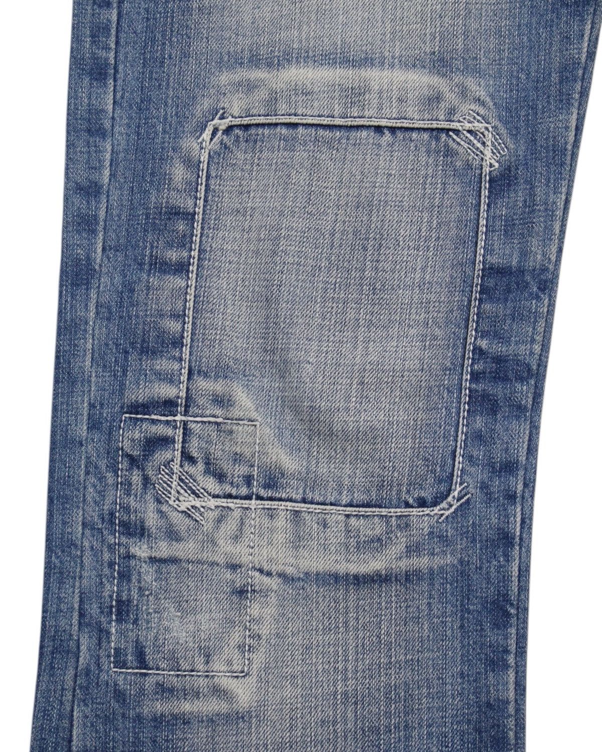 Hysteric Glamour 2000S CAMEL ROAD PATCHWORK REPAIR-WASH JEANS Size US 31 - 5 Thumbnail