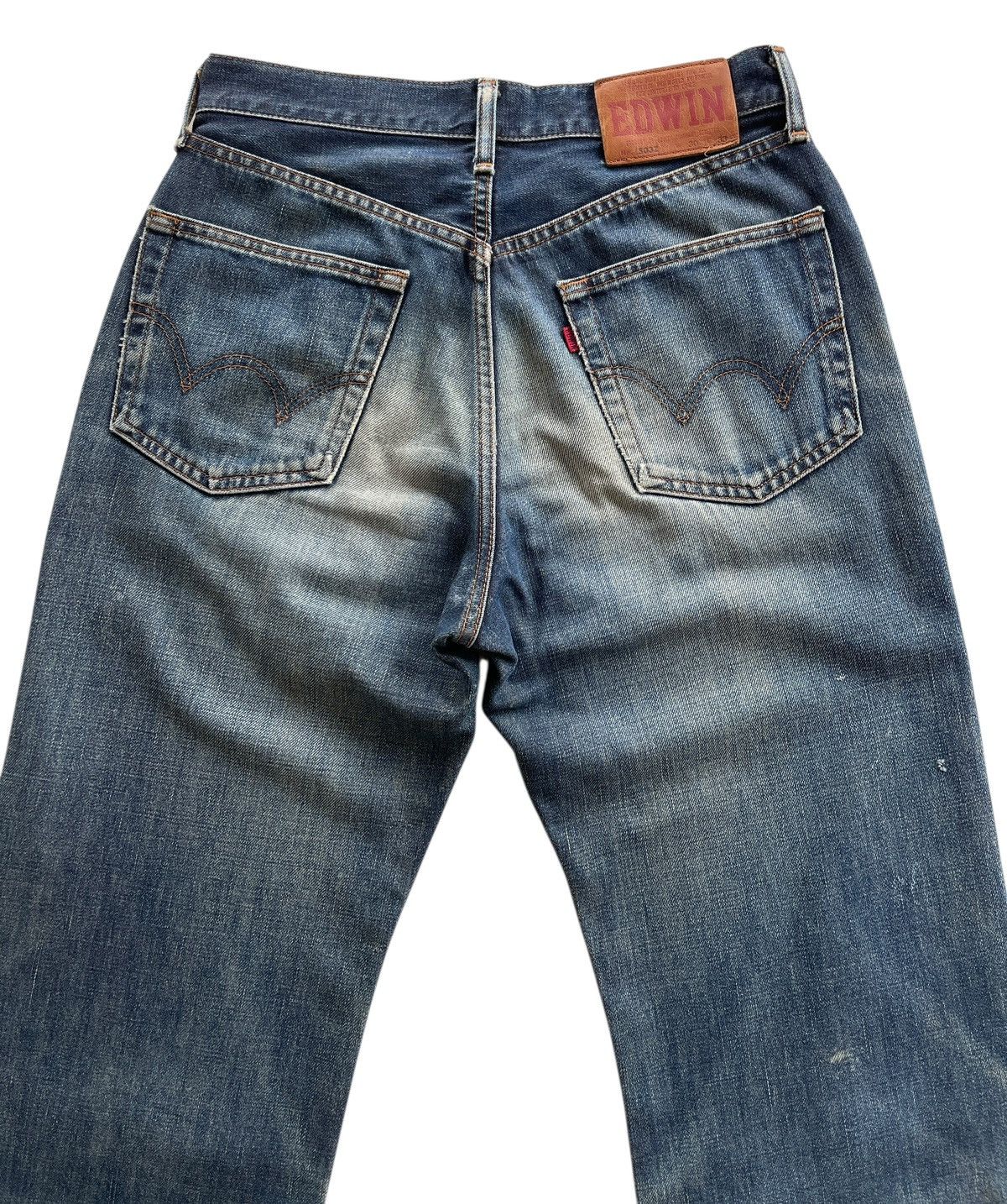 Vintage Vintage Edwin Distressed High Waist Denim Size 28" / US 6 / IT 42 - 4 Thumbnail