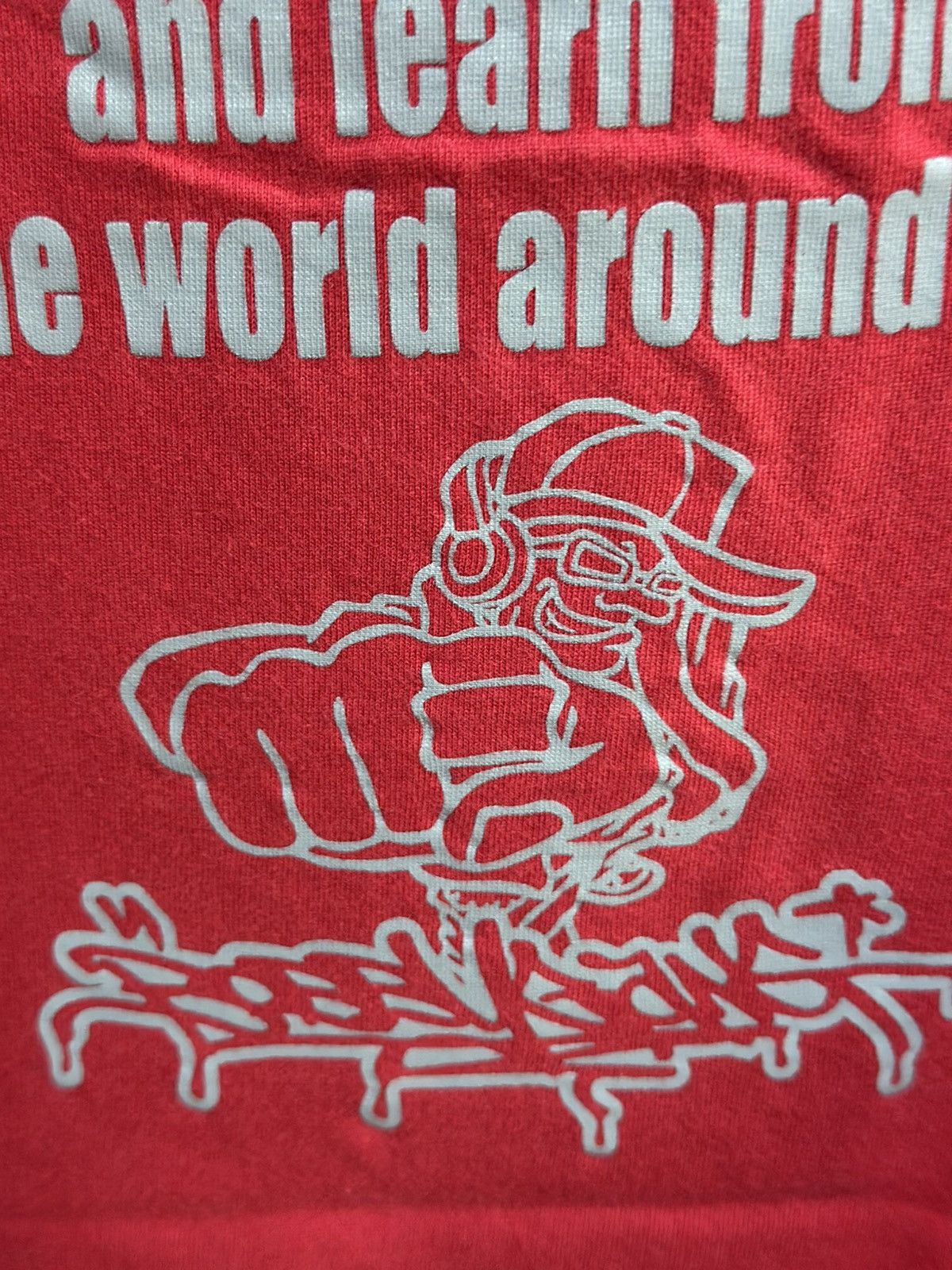 Vintage Vintage Battle Of Graffiti Faded Hip Hop Boxy Tee Size US XL / EU 56 / 4 - 7 Thumbnail