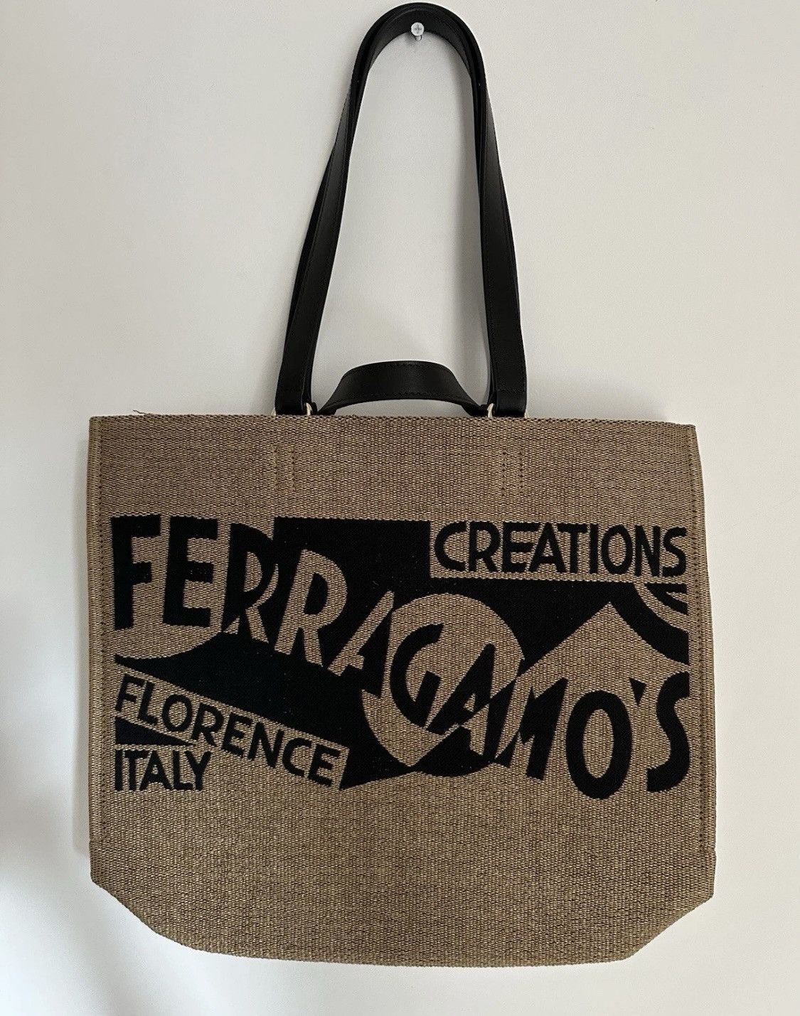 Salvatore Ferragamo Salvatore Ferragamo Tote Bag Large! Size ONE SIZE - 1 Thumbnail