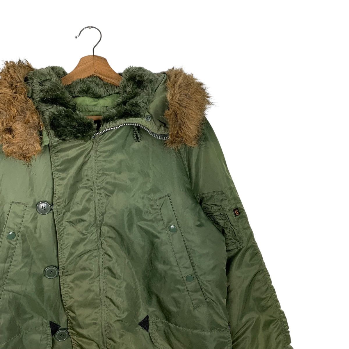 Alpha Industries Vintage ALPHA INDUSTRIES N3B Parka Jacket #2484-C111 Size US M / EU 48-50 / 2 - 5 Thumbnail