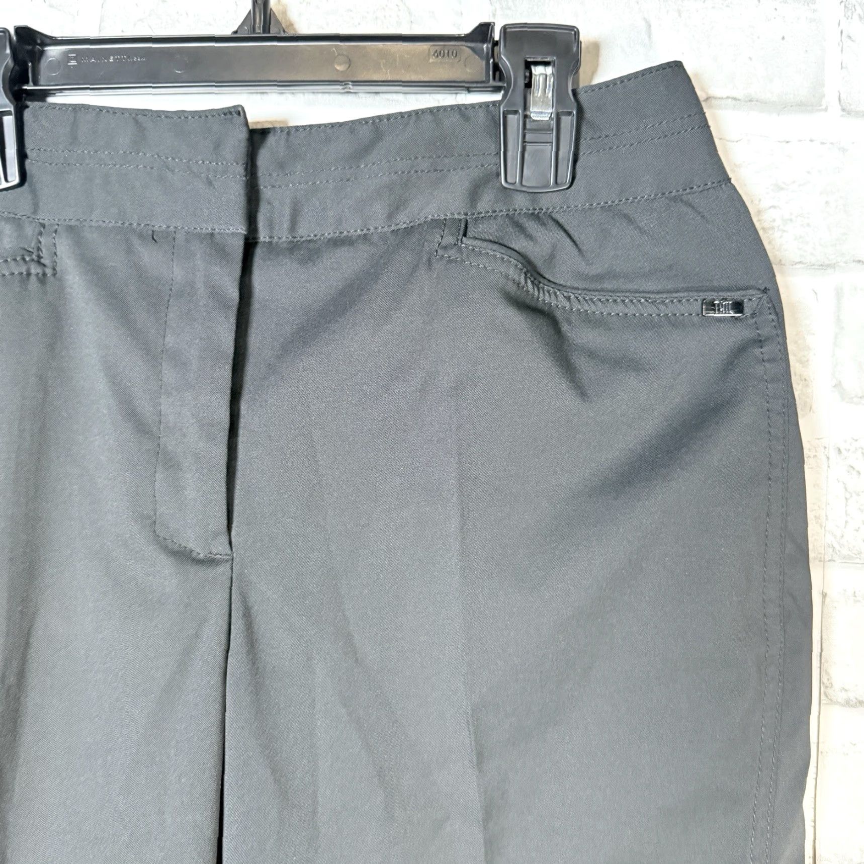 Vintage Tail Black Athletic Polyester Shorts Womens 2 Size 26" / US 2 / IT 38 - 2 Thumbnail