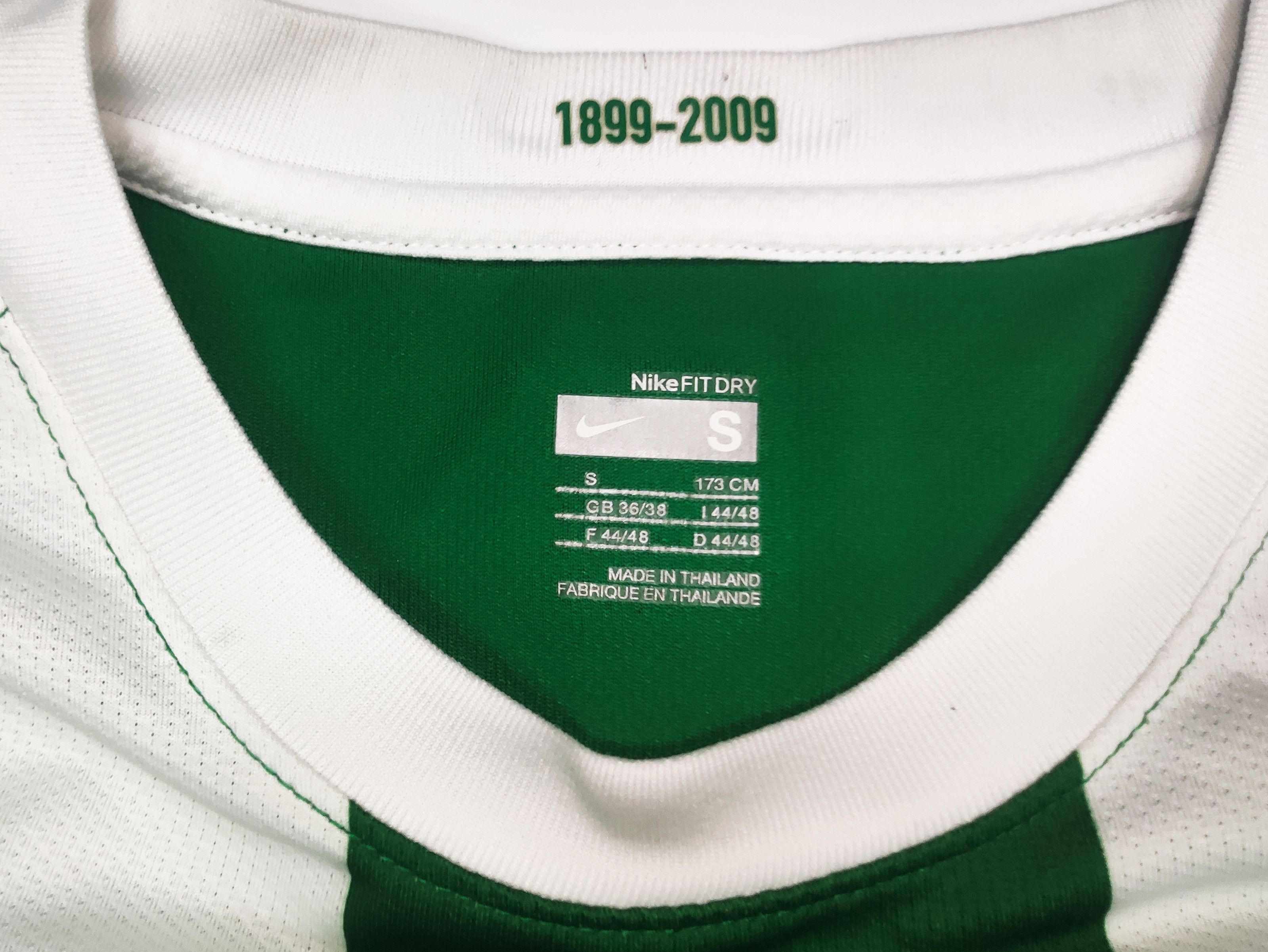 Nike Ferencváros 2009 2010 Nike Home Shirt Hungary Budapest Size US S / EU 44-46 / 1 - 3 Thumbnail