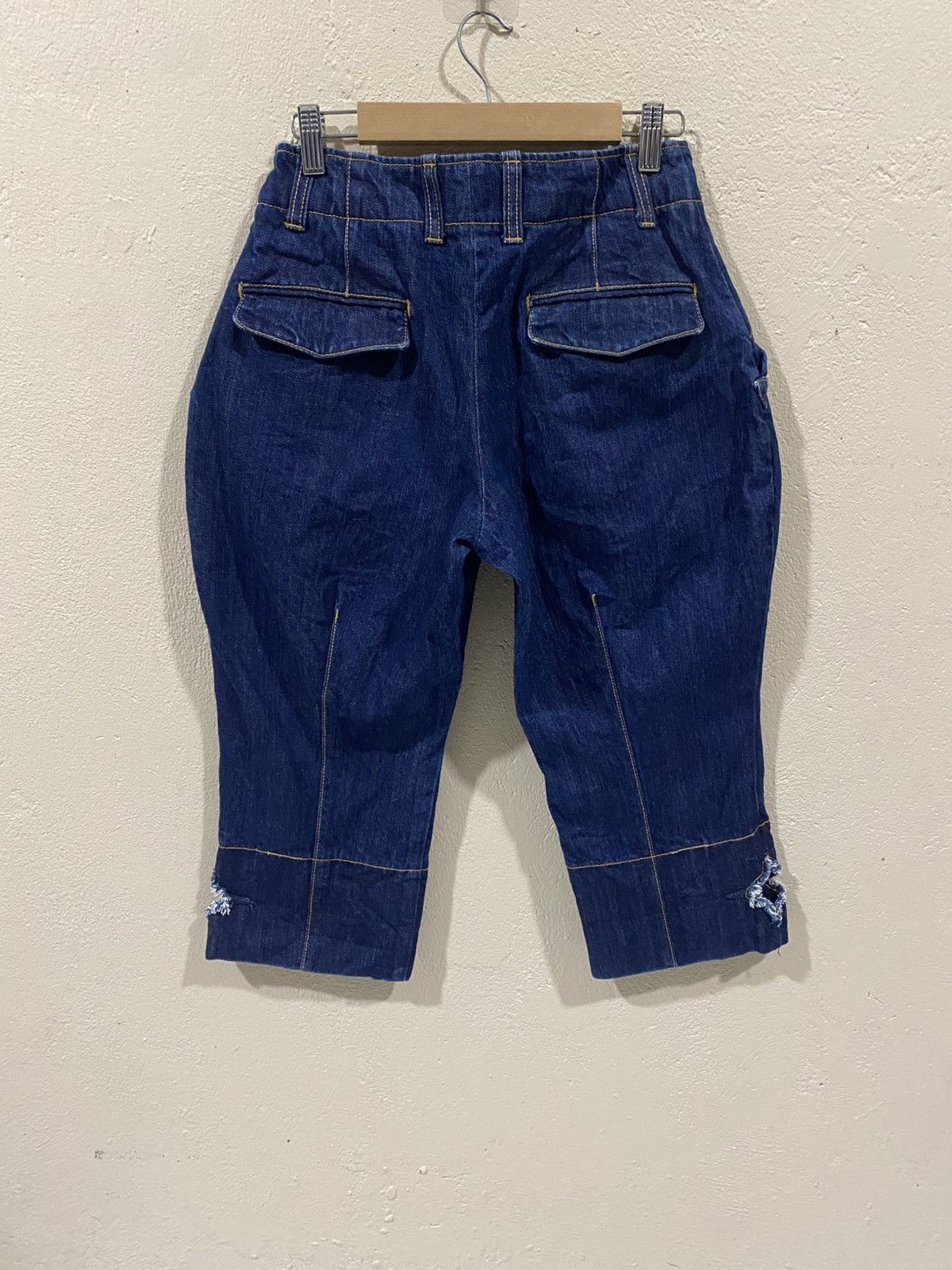 Issey Miyake × Ne-Net Ne-Net Cropped Jeans Size 26" / US 2 / IT 38 - 2 Thumbnail