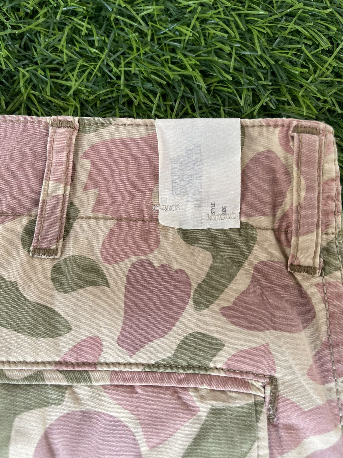 Hollywood Trading Company Vintage🔥MISTER N.HoolyWood🔥MAN’S COTTON CAMOUFLAGE MILITARY Size US 32 / EU 48 - 4 Thumbnail