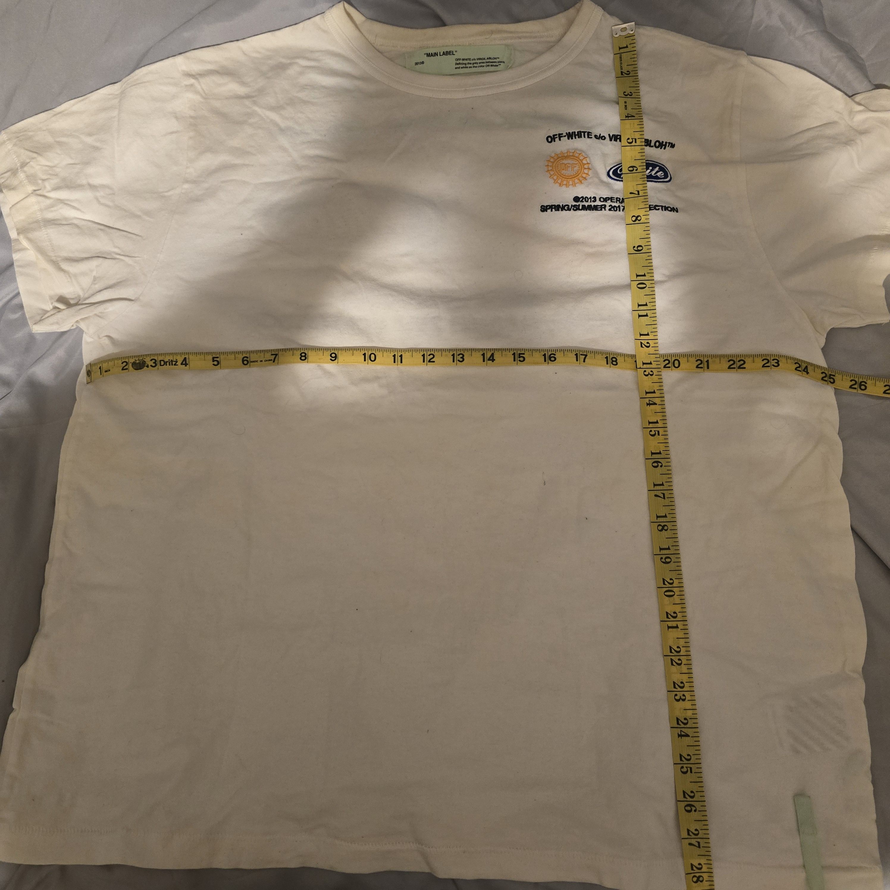 Off-White Off-White c/o Virgil Abloh 2017 Ford Work T-Shirt Size US L / EU 52-54 / 3 - 5 Thumbnail