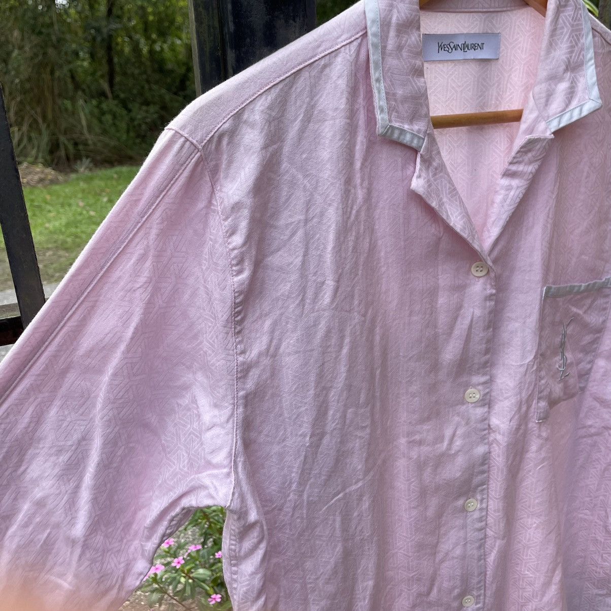 Yves Saint Laurent 🔥Yves Saint Laurent Women Pyjamas Sleepwear Buttons Shirts Size M / US 6-8 / IT 42-44 - 10 Thumbnail