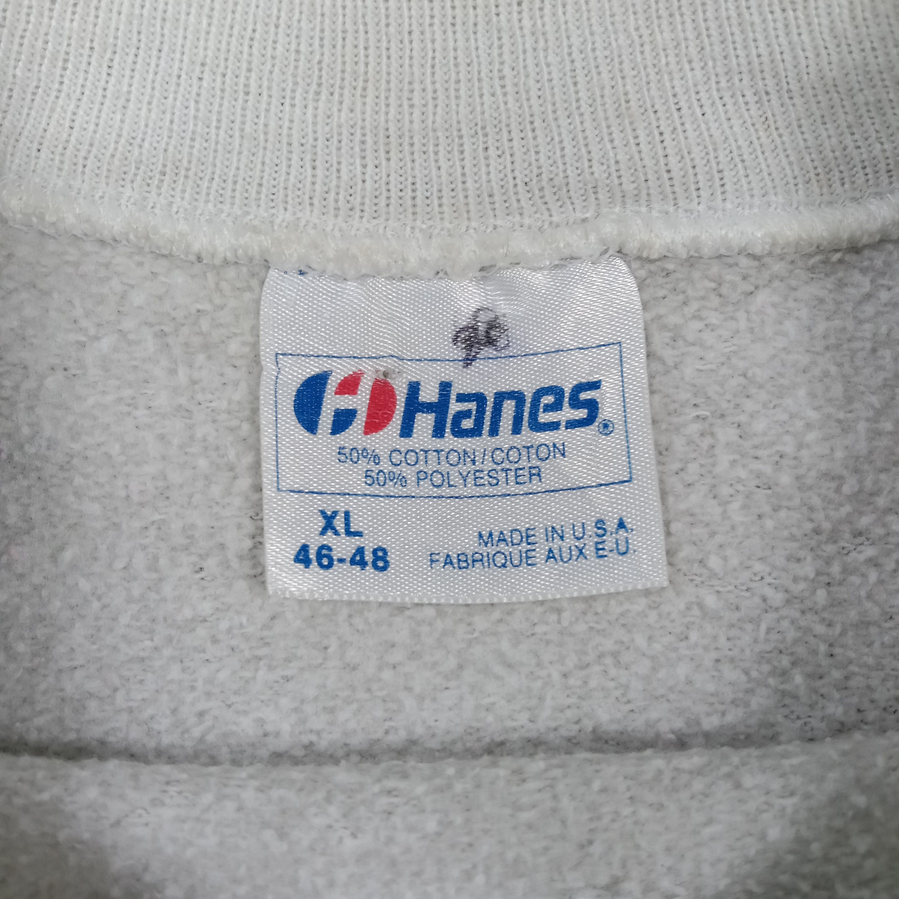 Vintage 90's Hanes Camp Daniel Boone Sweatshirt C286N13 Size US L / EU 52-54 / 3 - 3 Thumbnail