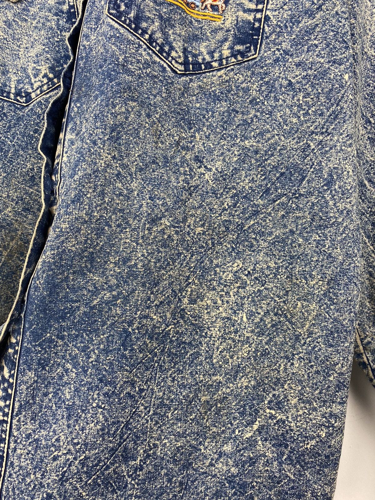 Levi's Vintage Levi’s 1950s Denim Jeans Button Shirt Western Cowboy Size US L / EU 52-54 / 3 - 10 Thumbnail