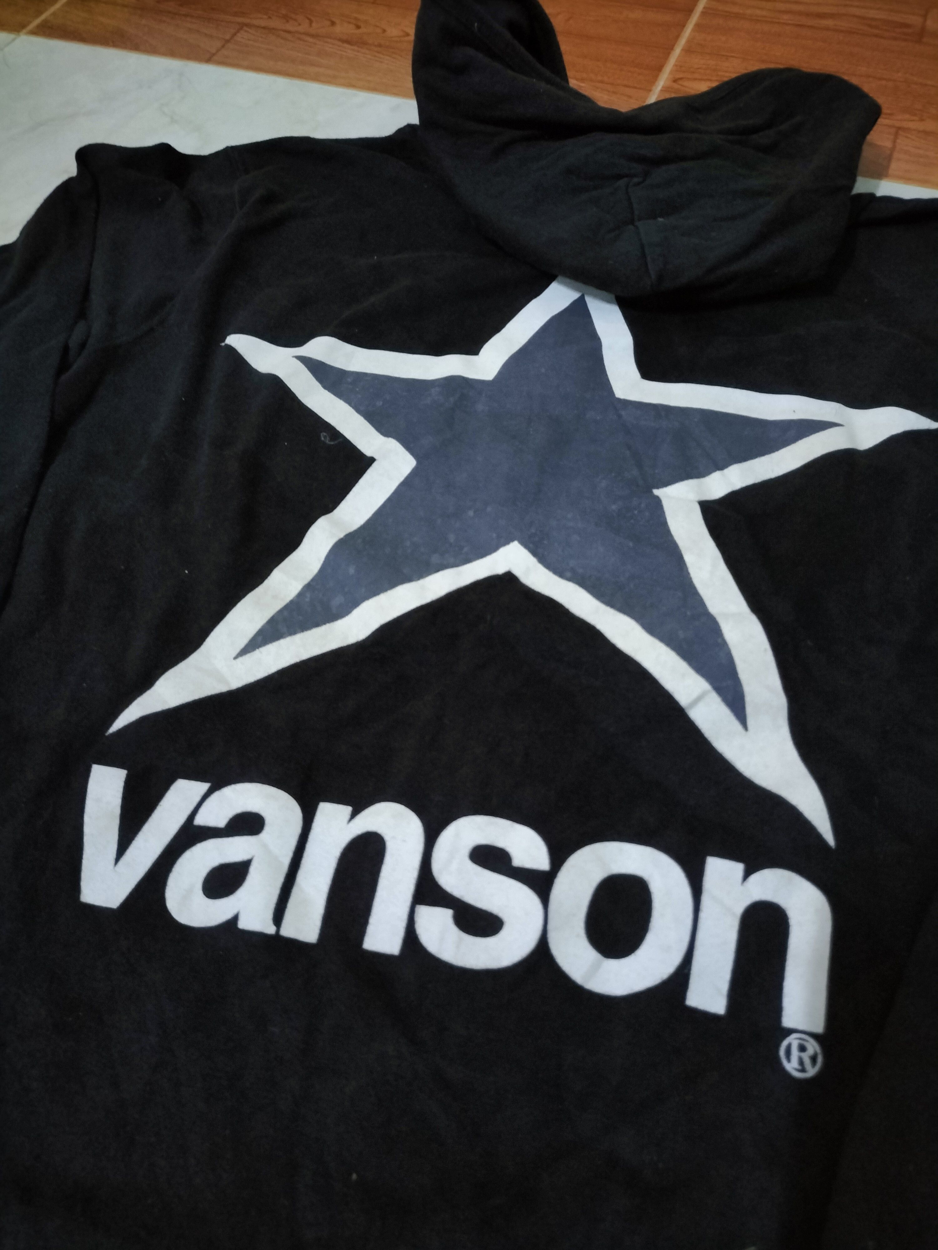 Vintage Vintage Vanson Embroidery Hoodie cotton fashion Size US M / EU 48-50 / 2 - 3 Thumbnail