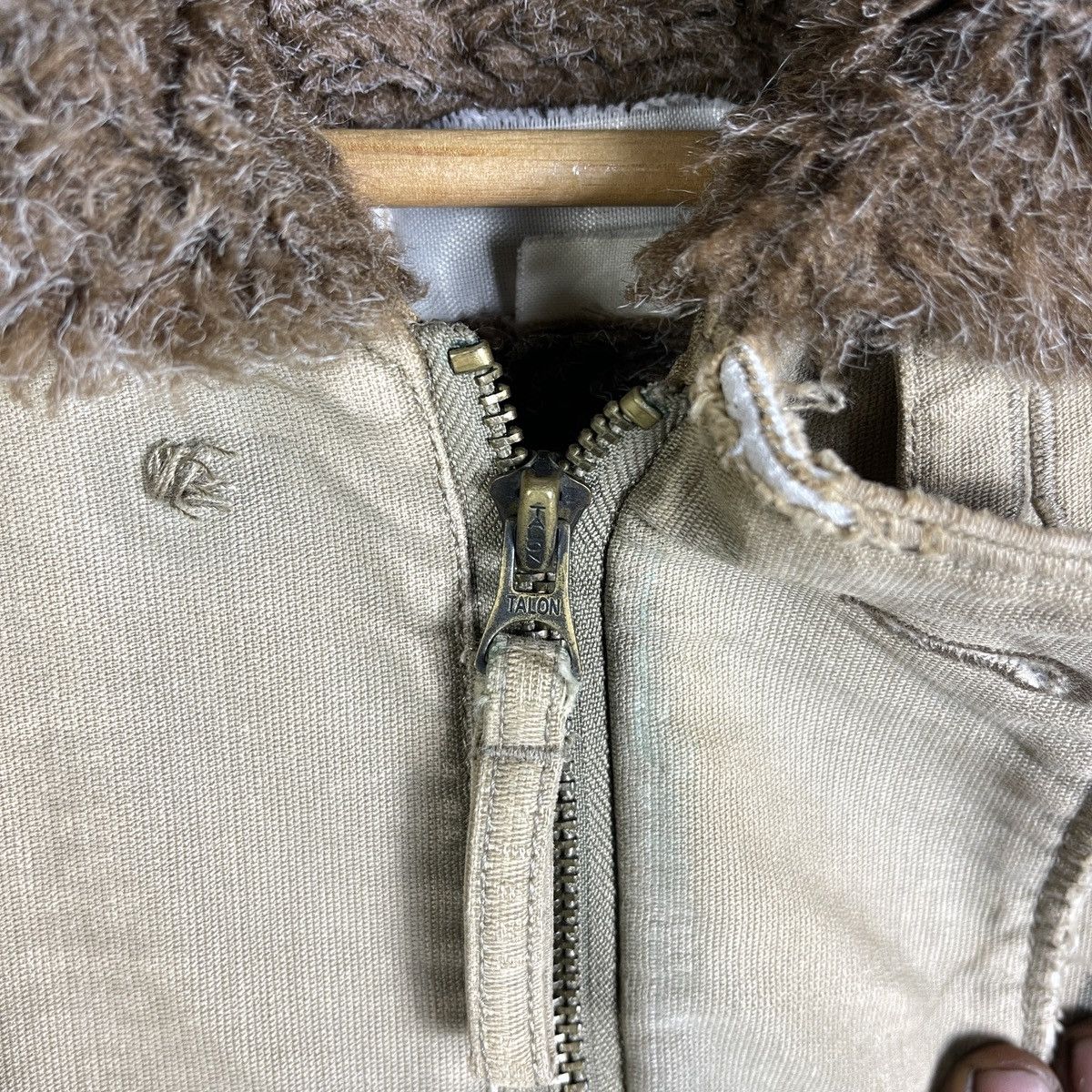 Vintage 🔥Trashed🔥Vintage 40’s WW11 Usn N1 Deck Jacket Size US M / EU 48-50 / 2 - 8 Thumbnail