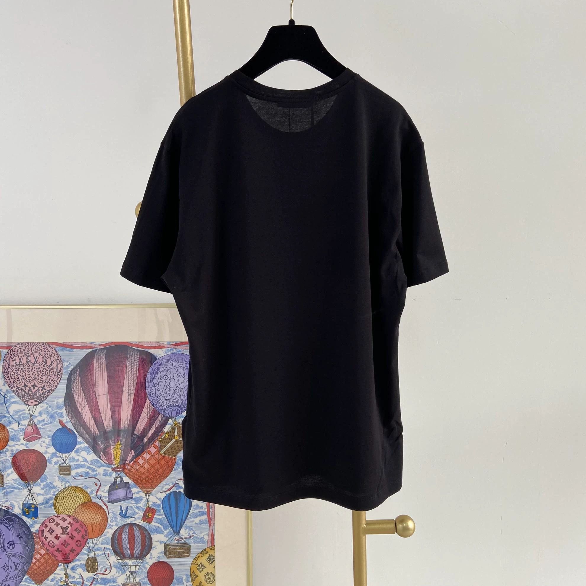 Versace Versace Black Logo T-Shirt L With Tags 5646 Size L / US 10 / IT 46 - 3 Thumbnail